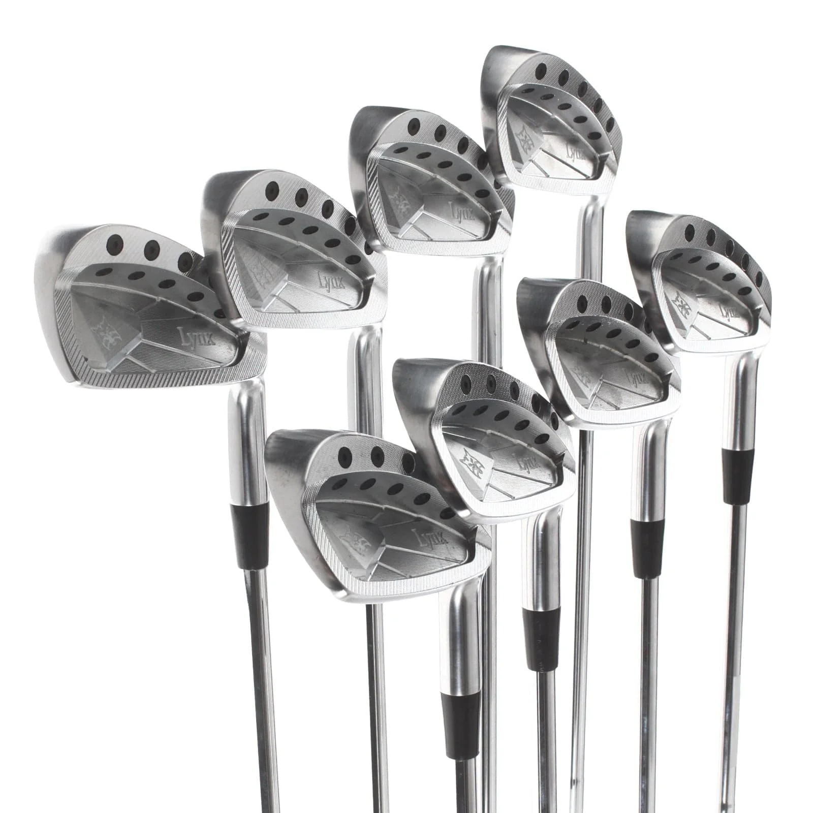 Lynx Prowler Steel Mens Right Hand Irons 3-PW Stiff - KBS Tour 90 - Image 2