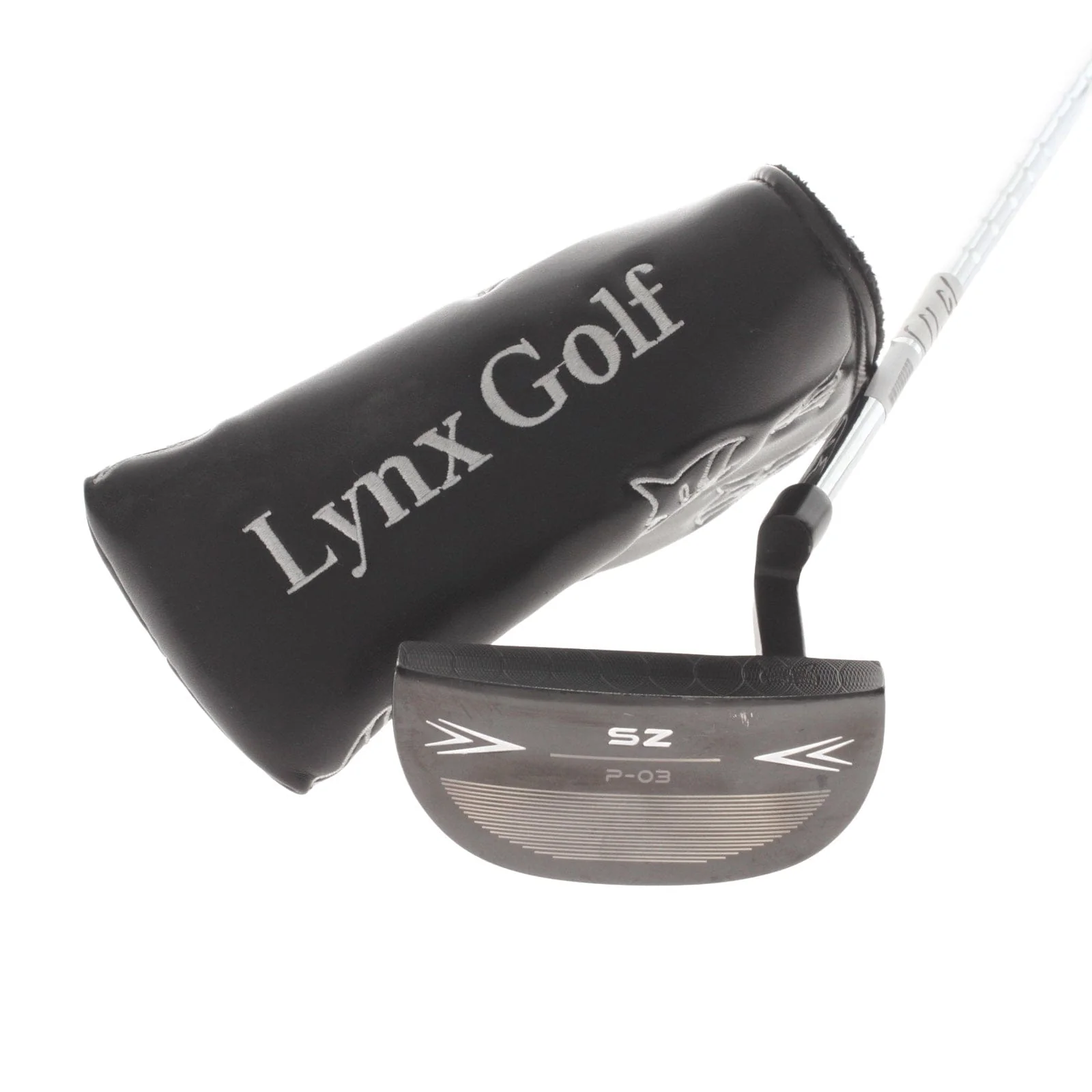 Lynx SZ P-03 Mens Right Hand Putter 34" Mallet - Saplize Sap Lit 1.0