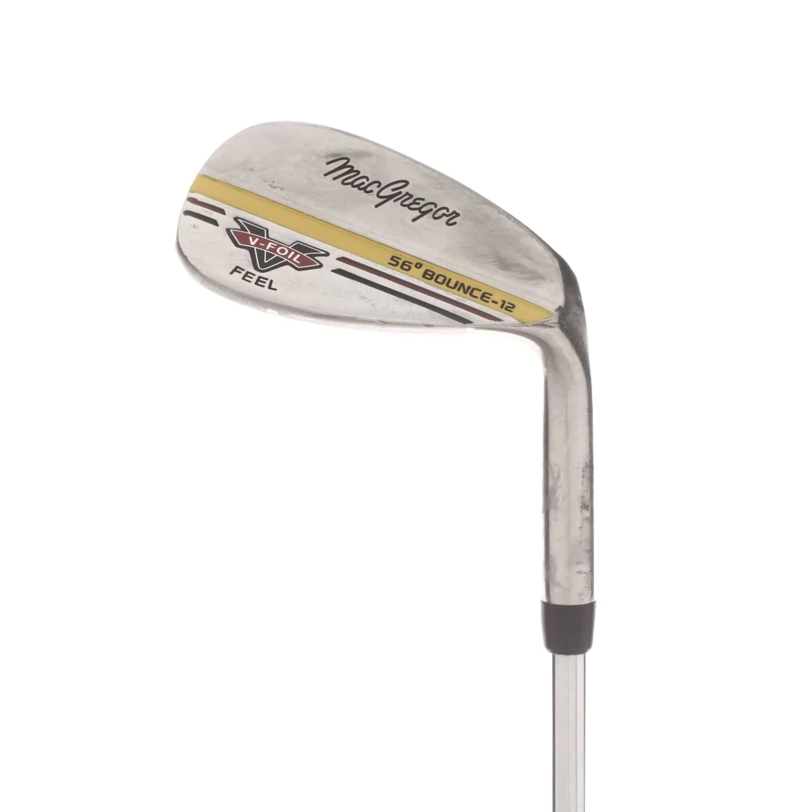 MacGregor V-Foil Steel Mens Right Hand Sand Wedge 56* 12 Bounce Wedge - MacGregor Lightweight Steel