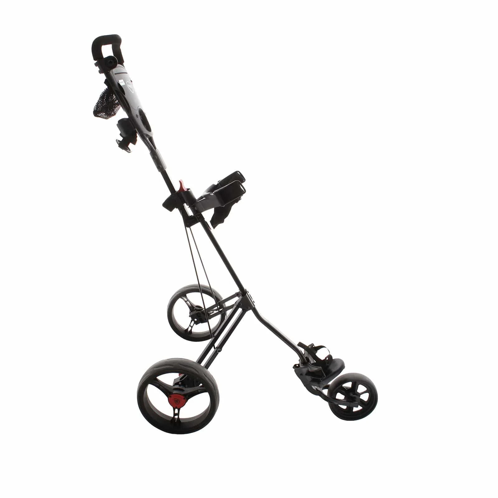 Masters Series 5 3-Wheel Push/Pull Trolley - Black/Red/White