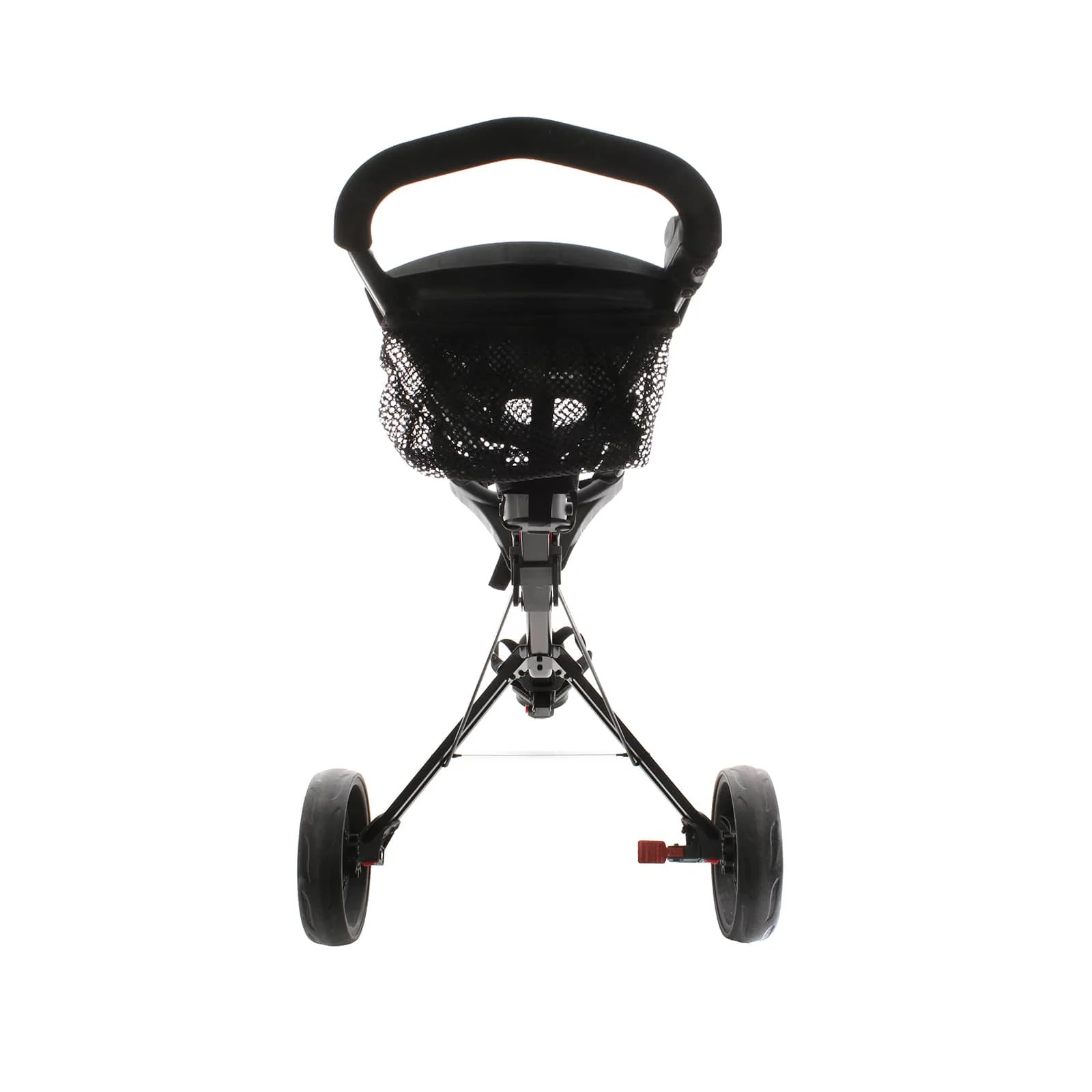 Masters Series 5 3-Wheel Push/Pull Trolley - Black/Red/White - Image 2