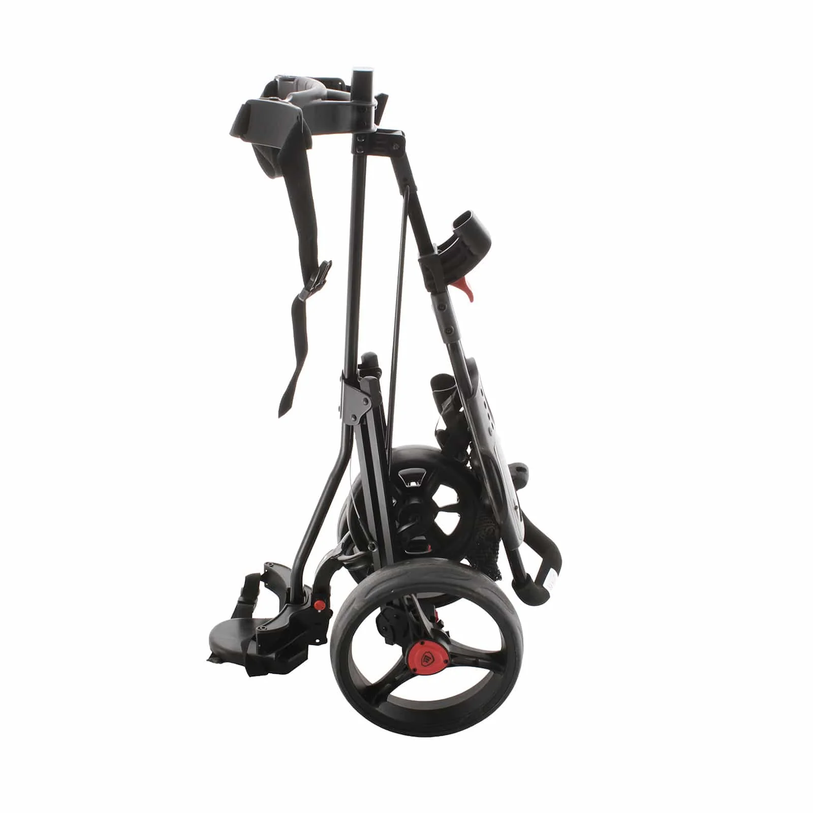 Masters Series 5 3-Wheel Push/Pull Trolley - Black/Red/White - Image 3