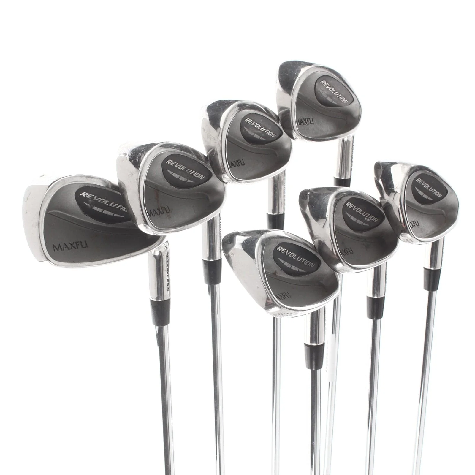 Maxfli Revolution Steel Mens Right Hand Irons 5-SW Regular - Image 2