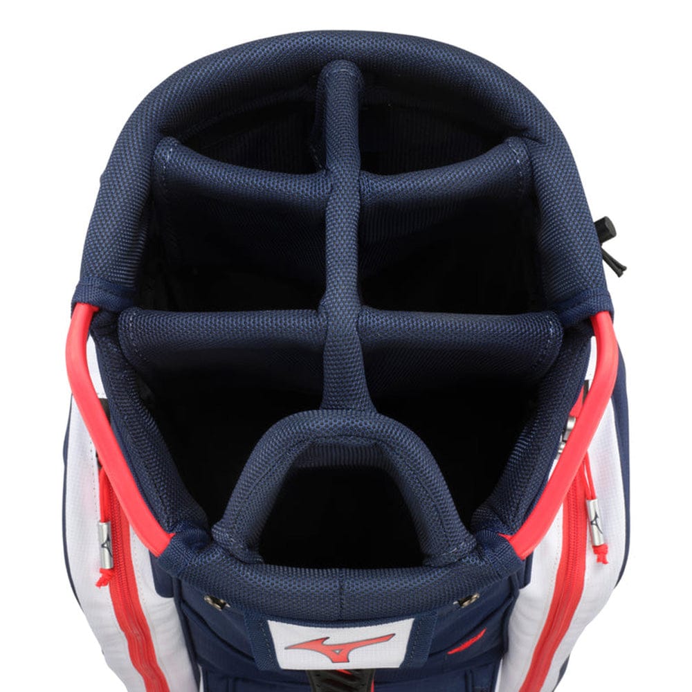 Mizuno BR-D3 25 Cart Bag - Navy/Red - Image 2