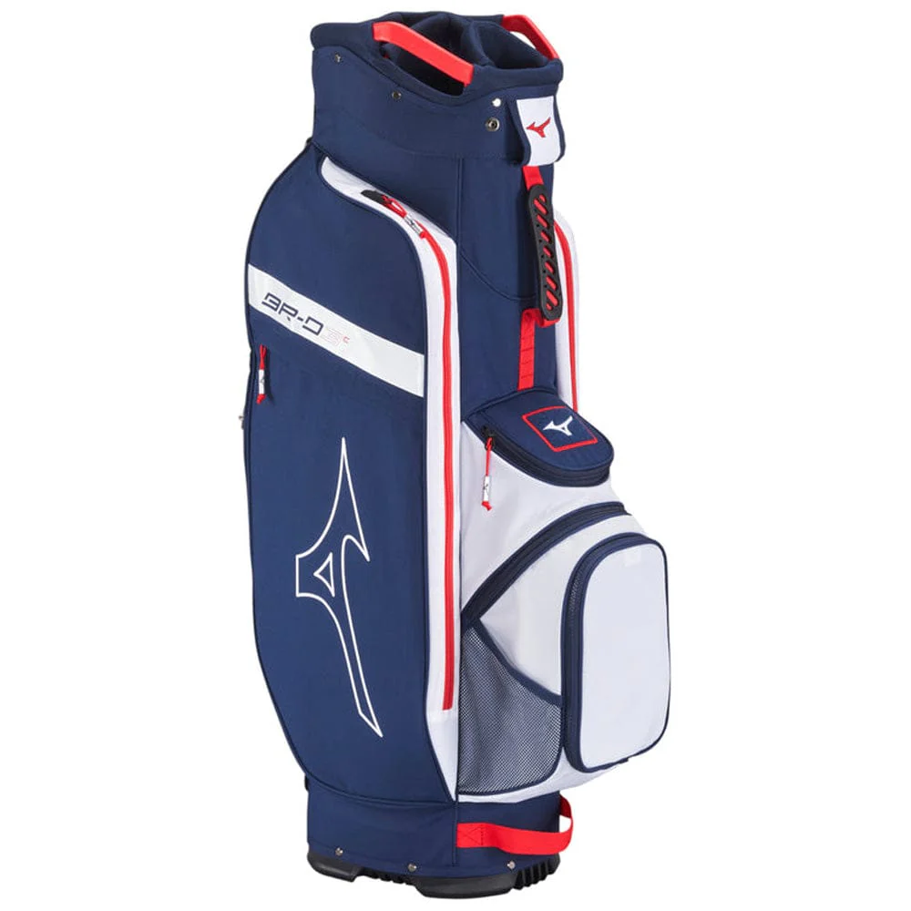 Mizuno BR-D3 25 Cart Bag - Navy/Red - Image 3