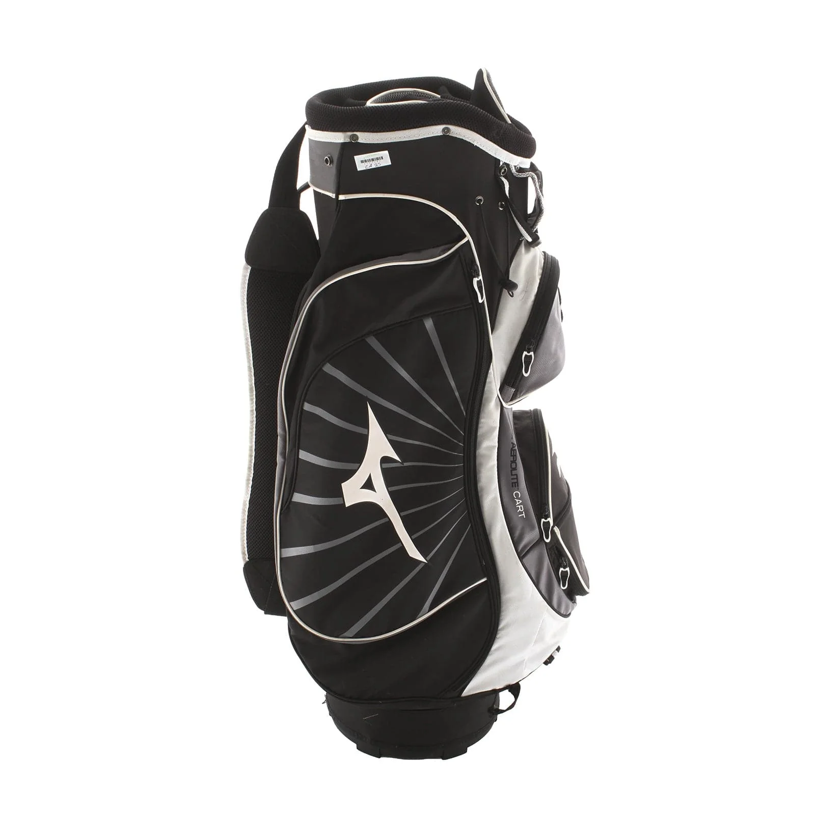 Mizuno Cart Bag - Black/Grey/White - Image 3