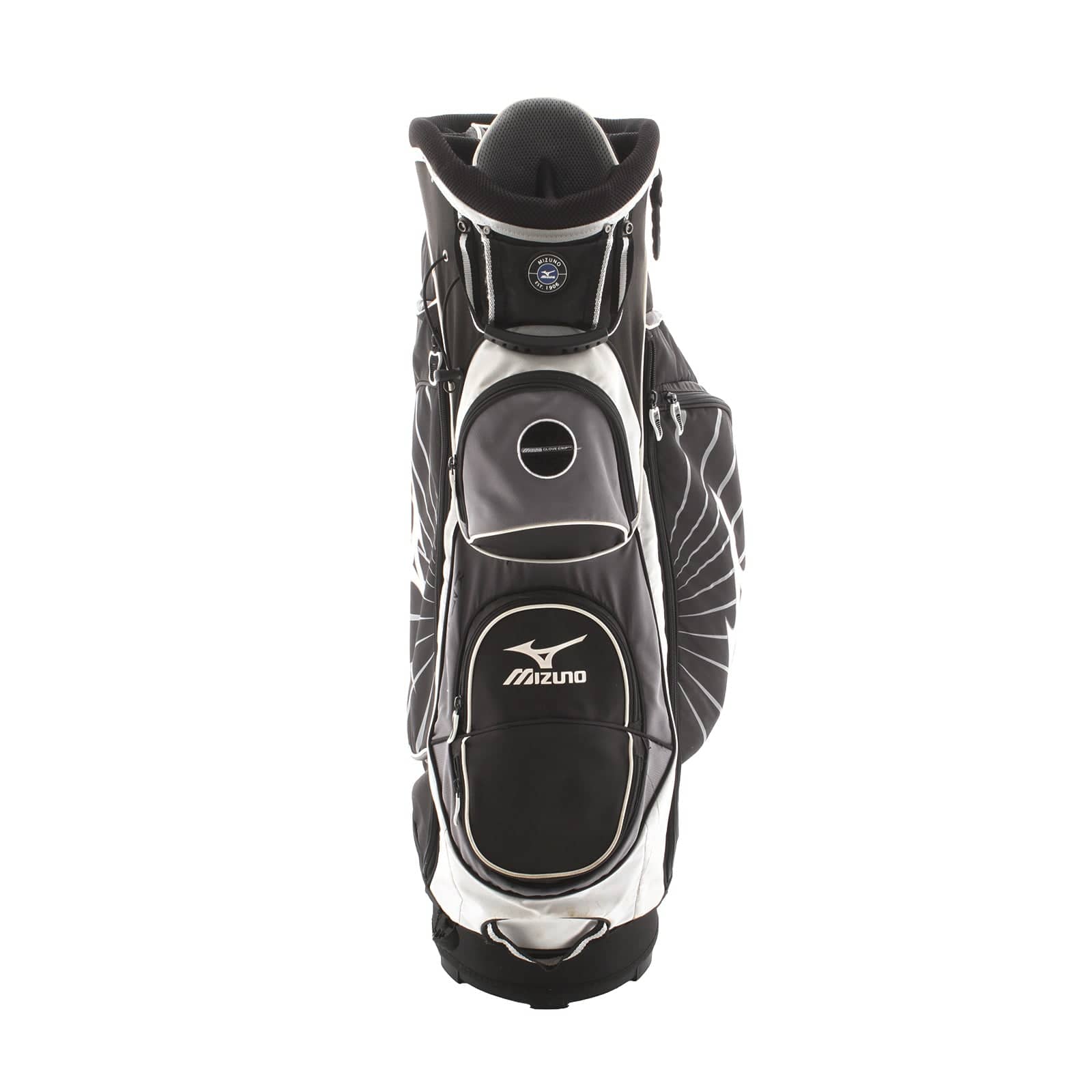 Mizuno Cart Bag - Black/Grey/White - Image 4