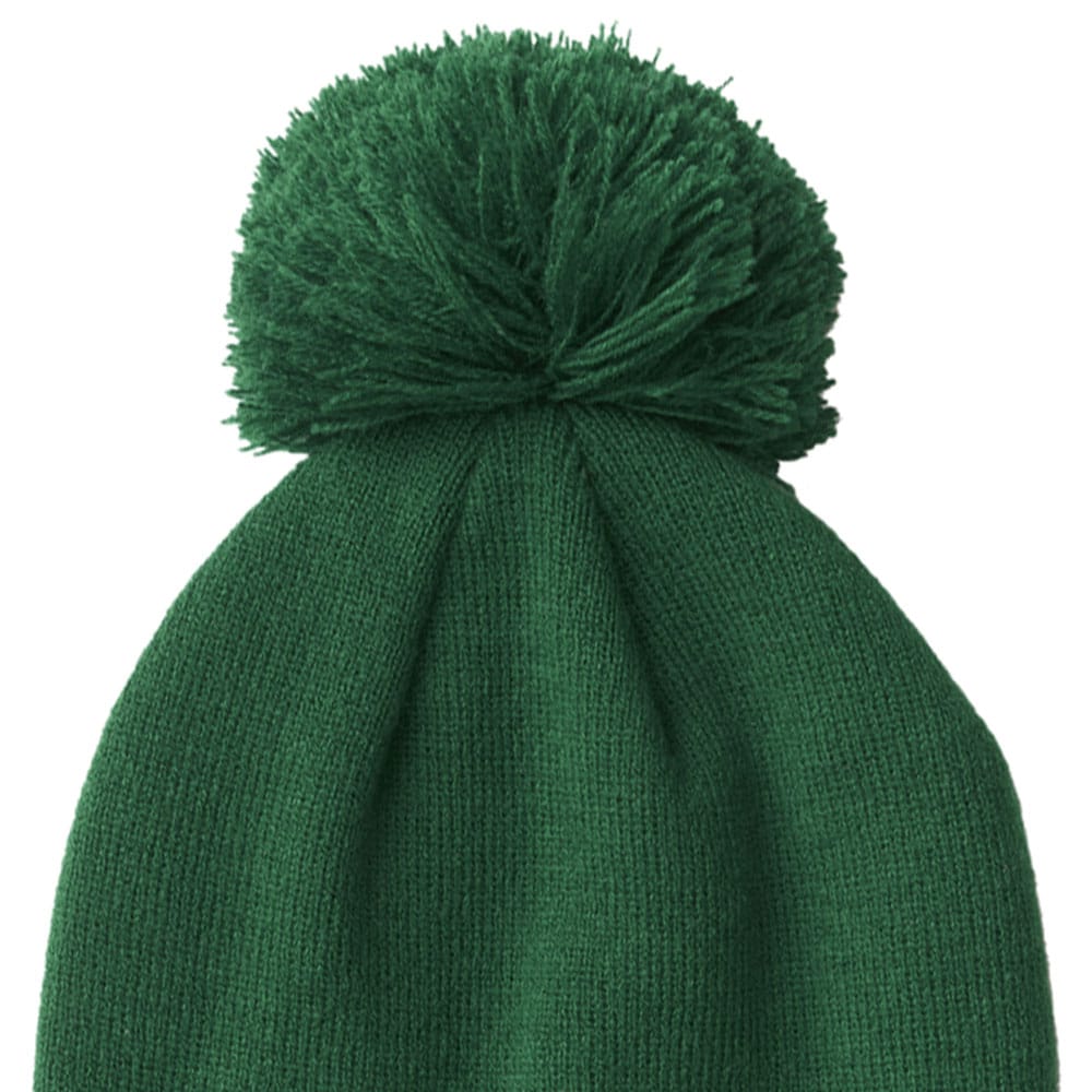 Mizuno Crested Bobble Hat - Green - Image 3