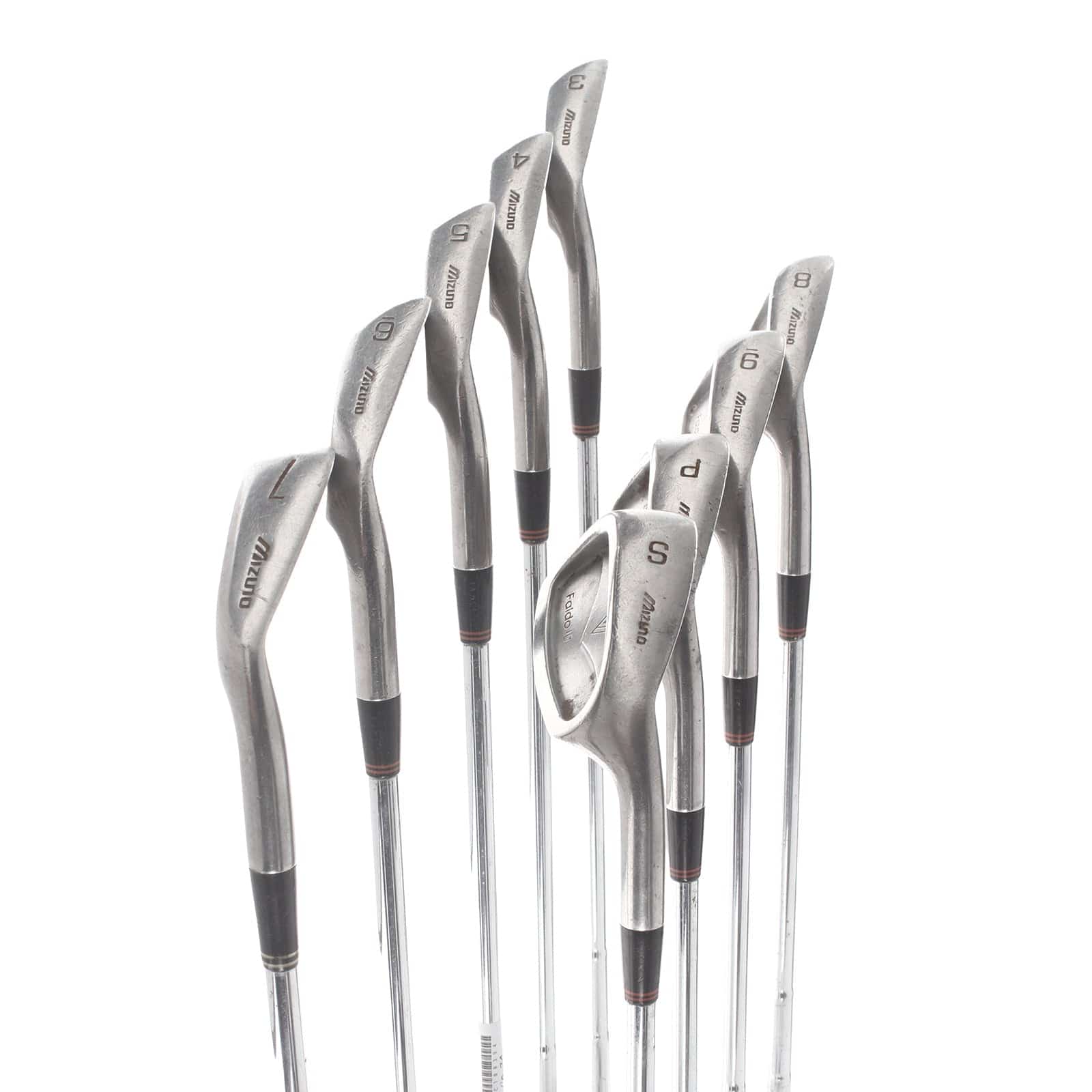 Mizuno Faldo ID Steel Mens Right Hand Irons 3-SW Stiff - Dynaflex - Image 3