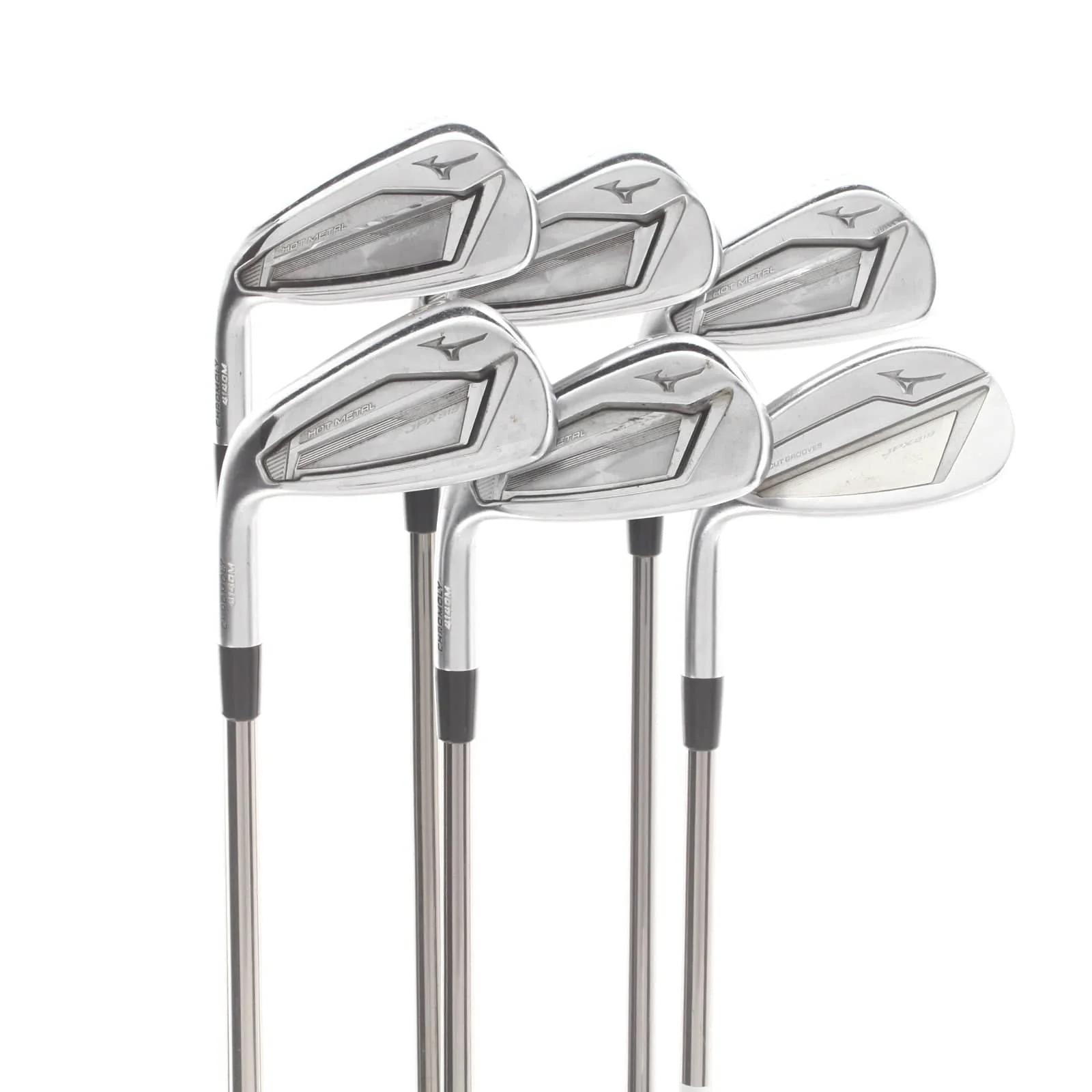 Mizuno JPX 919 Hot Metal Graphite Mens Left Hand Irons 6-SW Lite - UST Mamiya Recoil ESX 450 F1