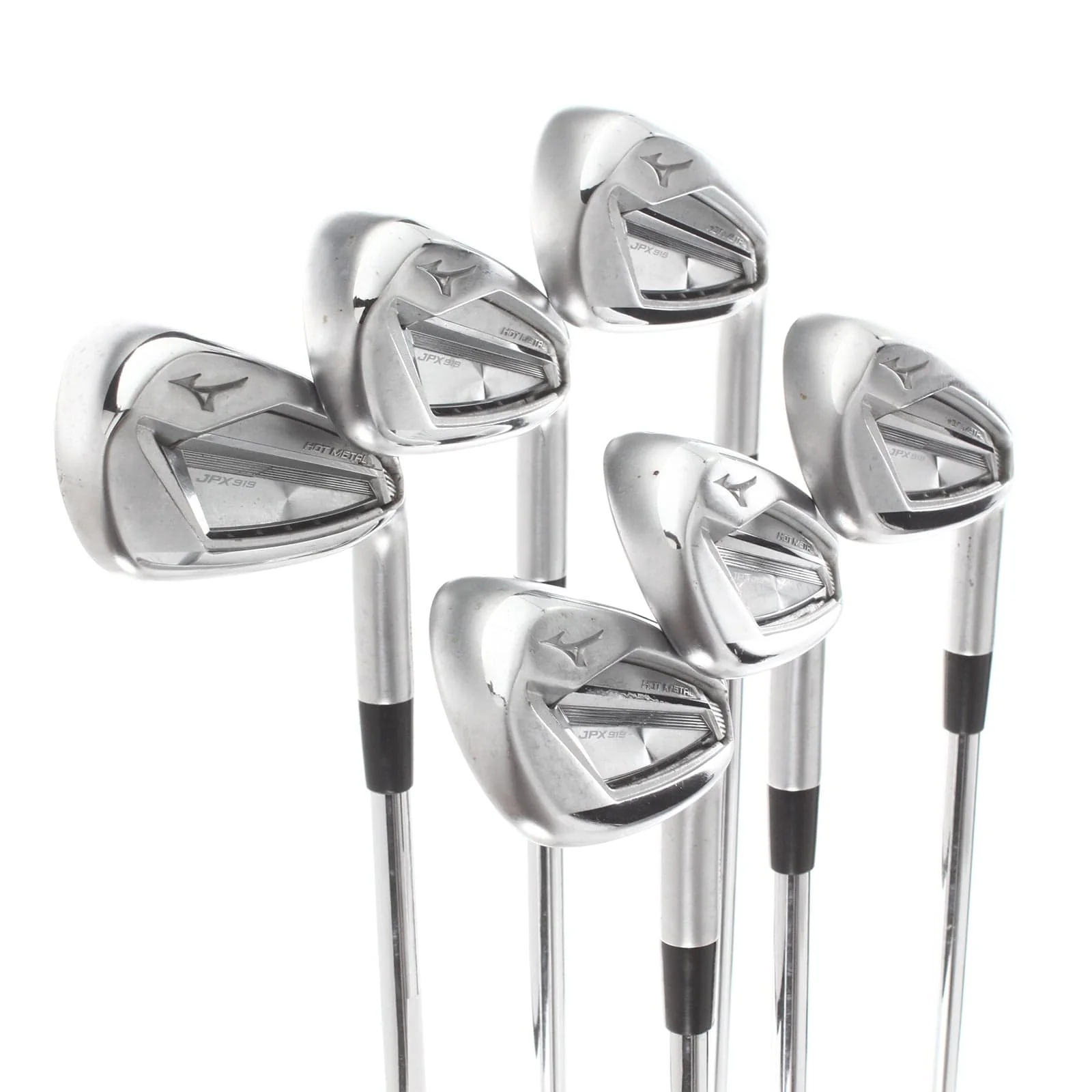 Mizuno JPX 919 Hot Metal Steel Mens Right Hand Irons 5-PW Regular - N.S.Pro Modus3 Tour 105 - Image 2