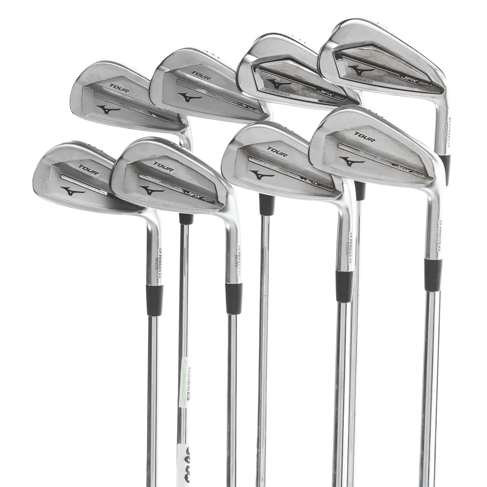 Mizuno JPX 921 Forged/Tour Combo Steel Mens Right Hand Irons 4-GW Extra Stiff - KBS $-Taper 130