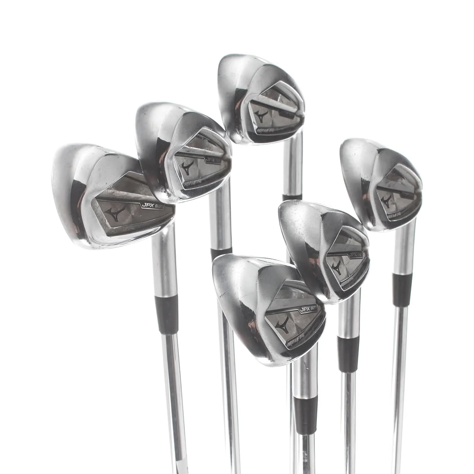 Mizuno JPX 921 Hot Metal Steel Mens Right Hand Irons 5-PW Regular - Project X LZ 5.0 110g - Image 2