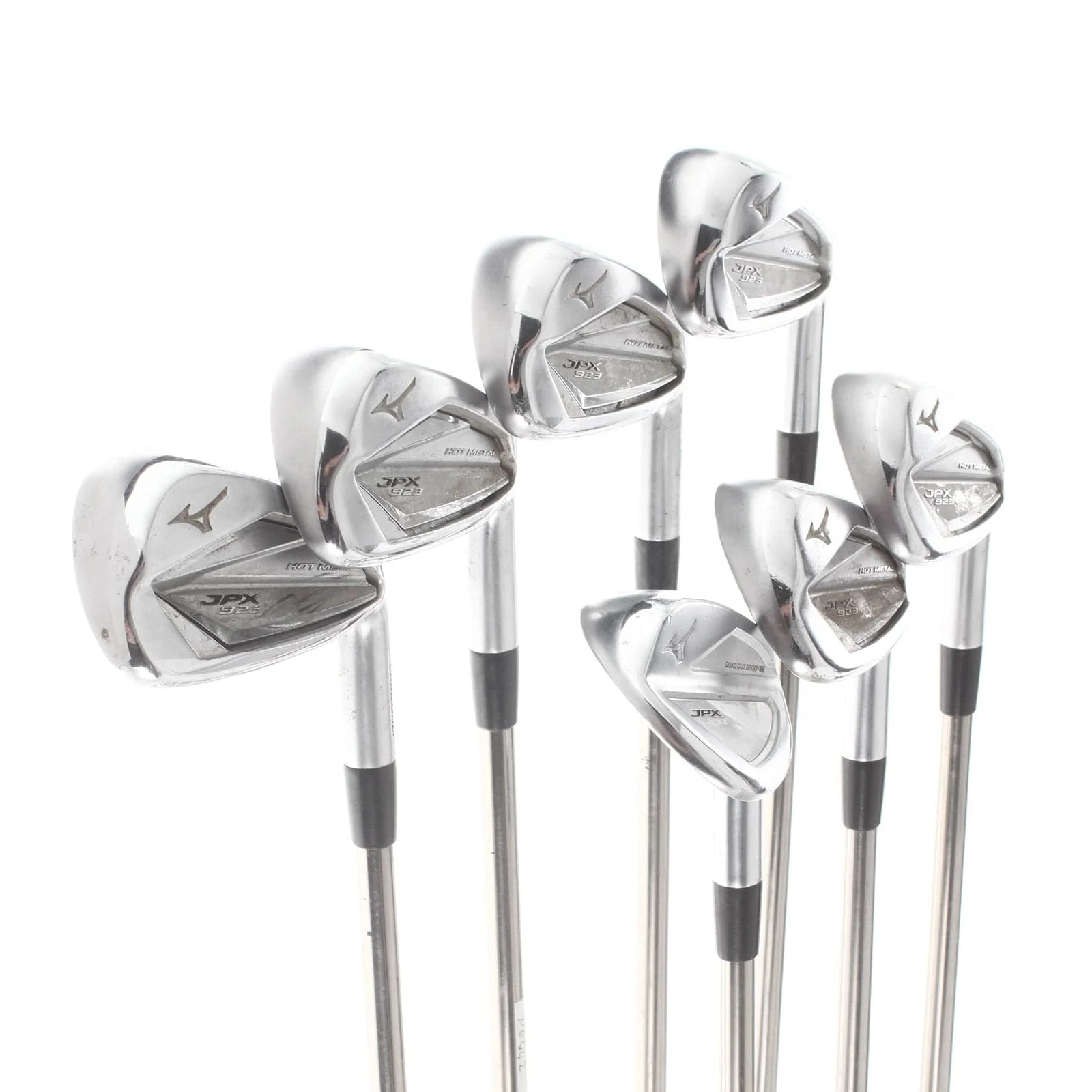 Mizuno JPX 923 Hot Metal Graphite Mens Right Hand Irons 5-SW Regular - UST Mamiya Recoil ESX 460 F3 - Image 2