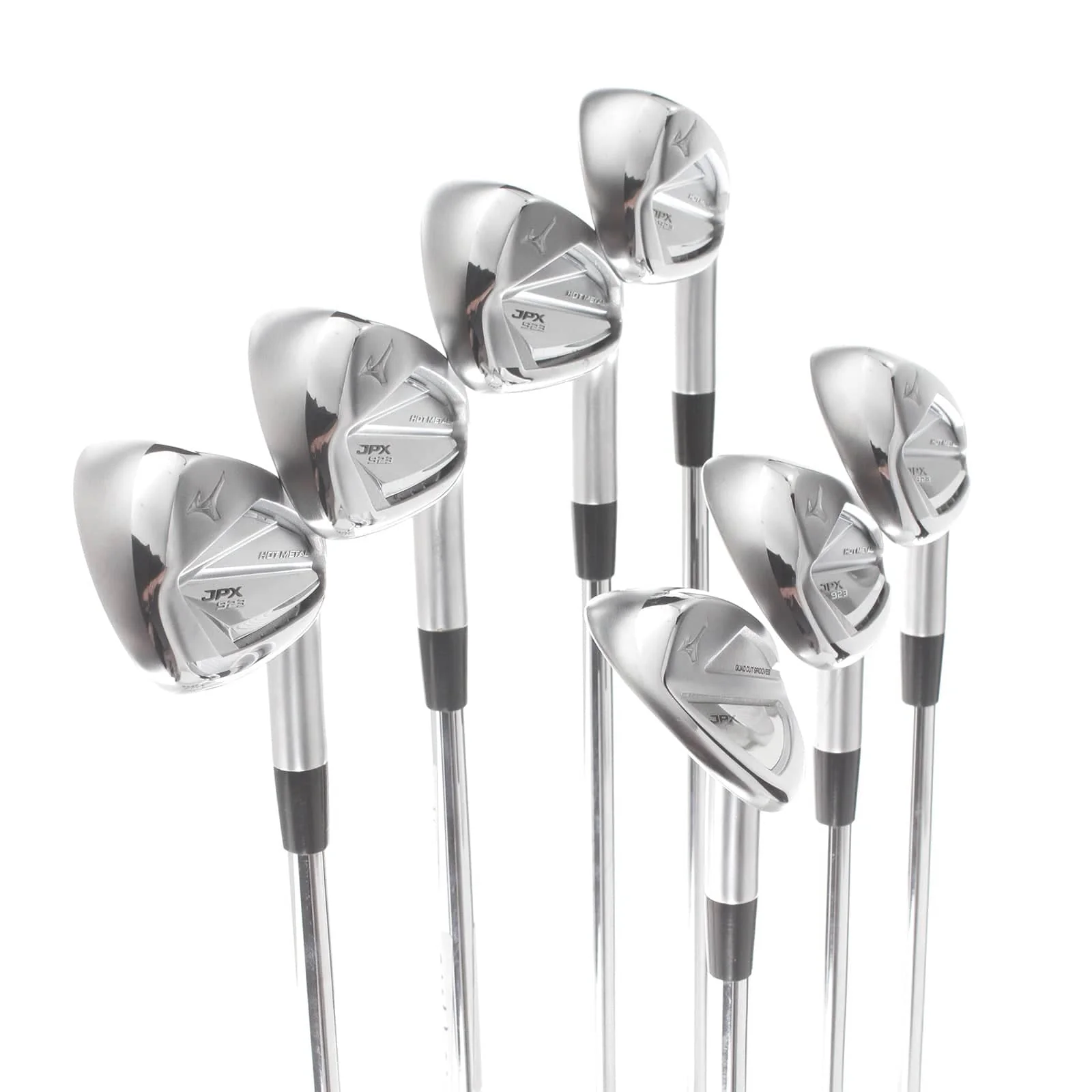 Mizuno JPX 923 Hot Metal Steel Mens Right Hand Irons 5-SW Regular - Project X LZ 5.0 110g - Image 2