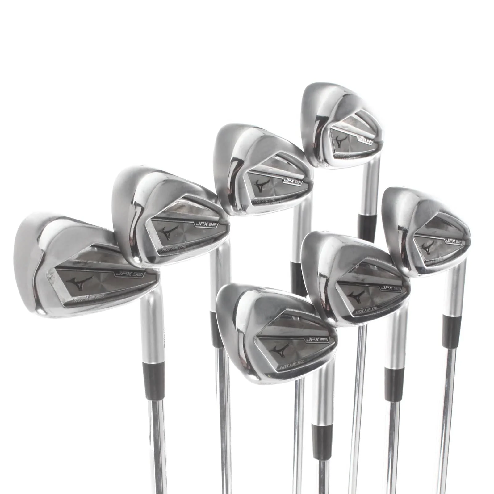 Mizuno JPX921 Hot Metal Steel Mens Right Hand Irons 4-PW Regular - Project X LZ 5.5 115g - Image 2