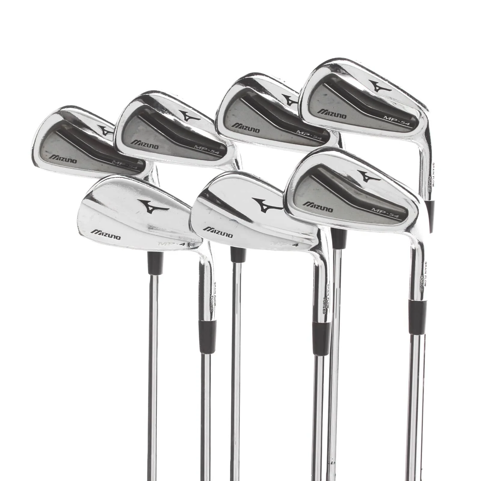 Mizuno MP-54/MP-4 Steel Mens Right Hand Irons 4-PW Extra Stiff - Dynamic Gold X100