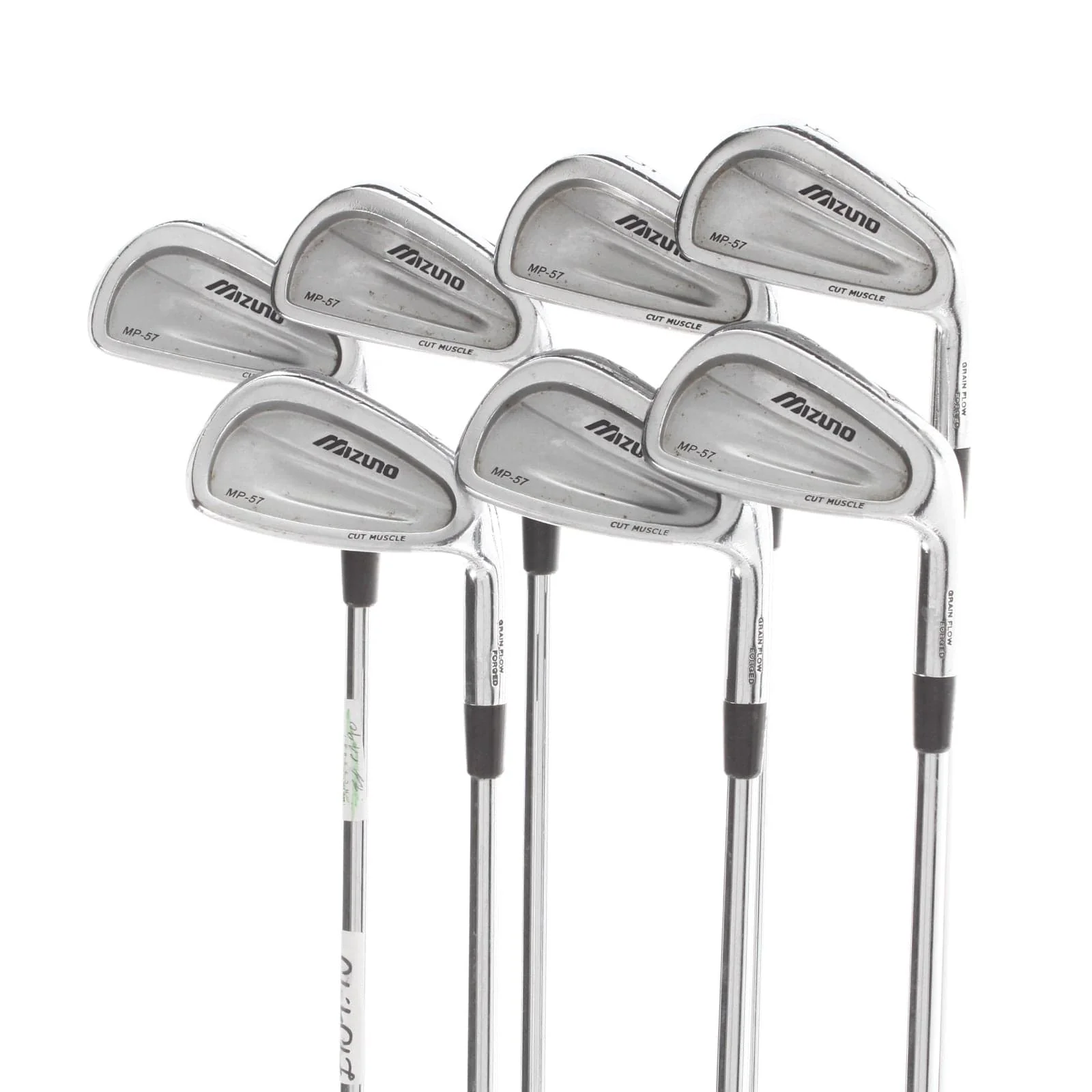 Mizuno MP-57 Steel Mens Right Hand Irons 4-PW Regular - Dynamic Gold R300