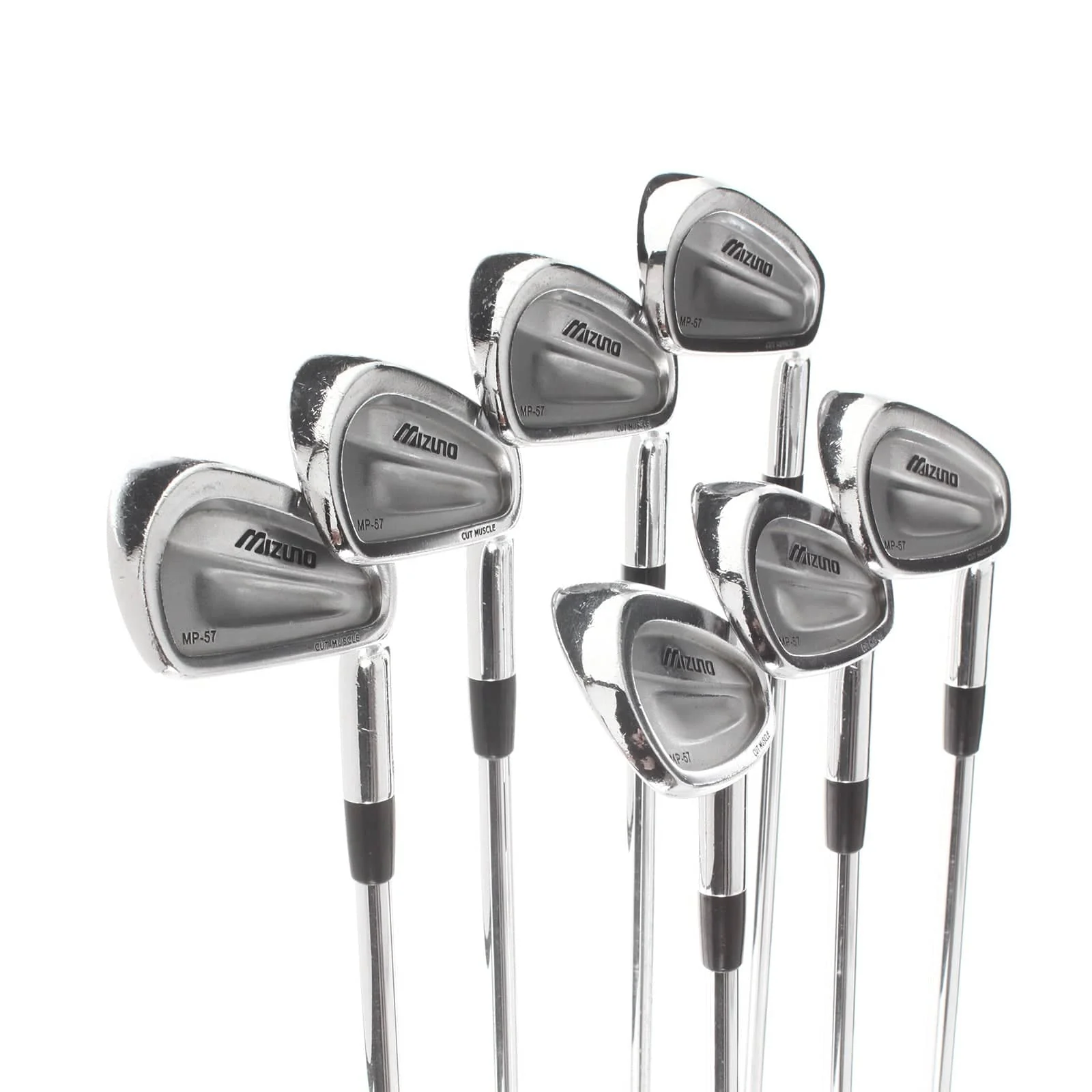 Mizuno MP-57 Steel Mens Right Hand Irons 4-PW Regular - Dynamic Gold R300 - Image 2