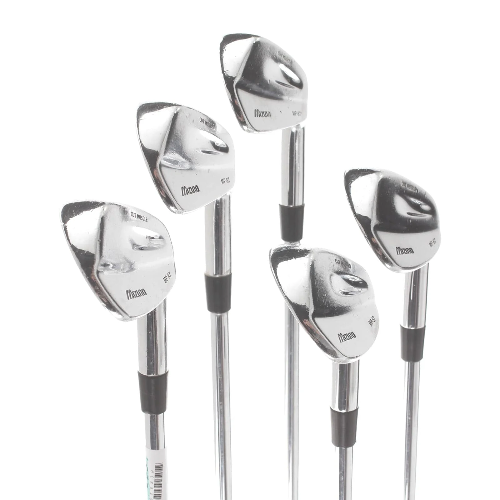 Mizuno MP-67 Steel Mens Right Hand Irons 5-PW Stiff - Rifle 6.0 - Image 2