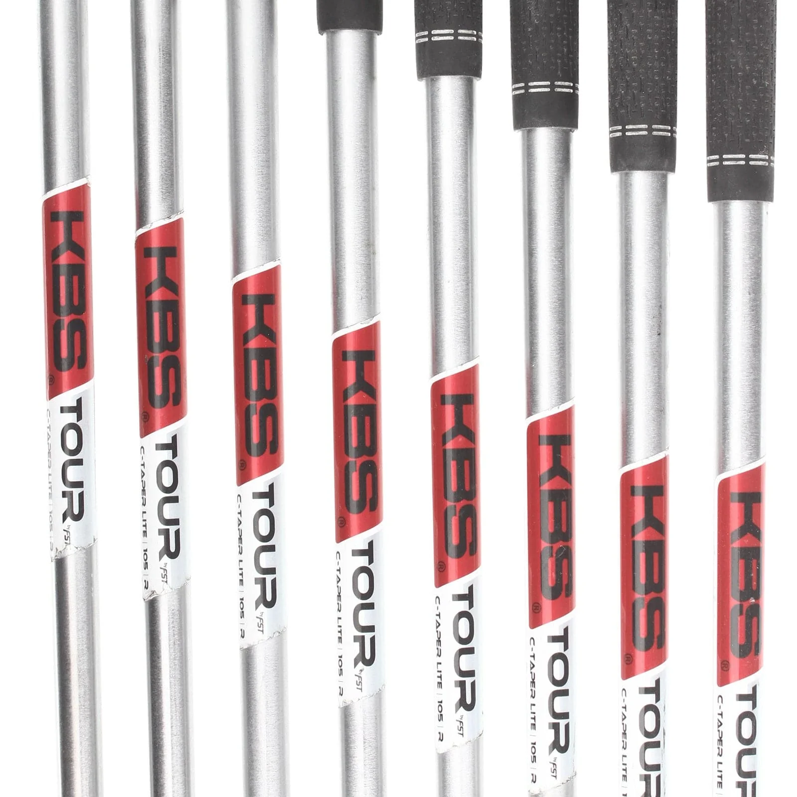 Mizuno MP-H5/MP-25 Combo Steel Mens Right Hand Irons 3-PW Regular - KBS Tour C-Taper Lite 105 - Image 6