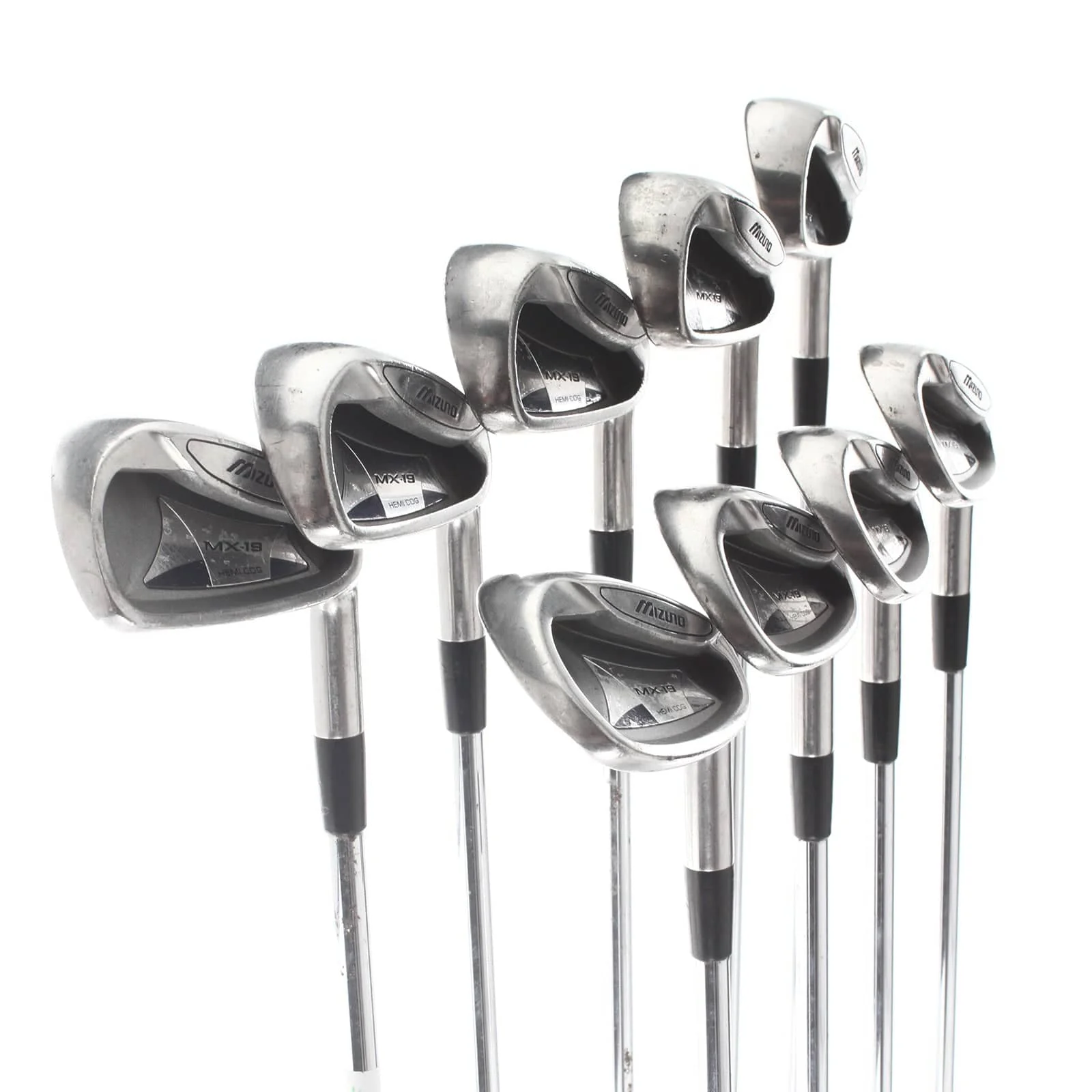 Mizuno MX-19 Steel Mens Right Hand Irons 3-SW Regular - True Temper Dynaflex - Image 2