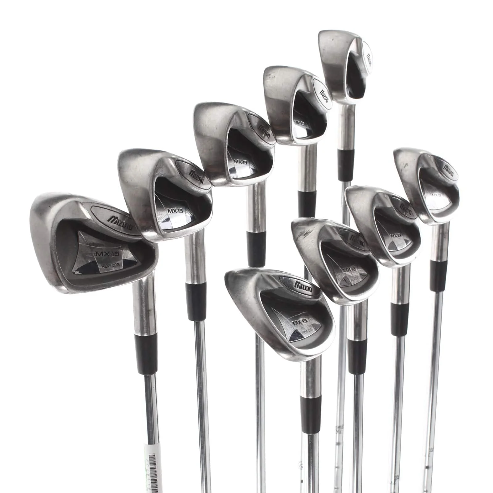 Mizuno MX-19 Steel Mens Right Hand Irons 3-SW Stiff - Mizuno Dynaflex - Image 2