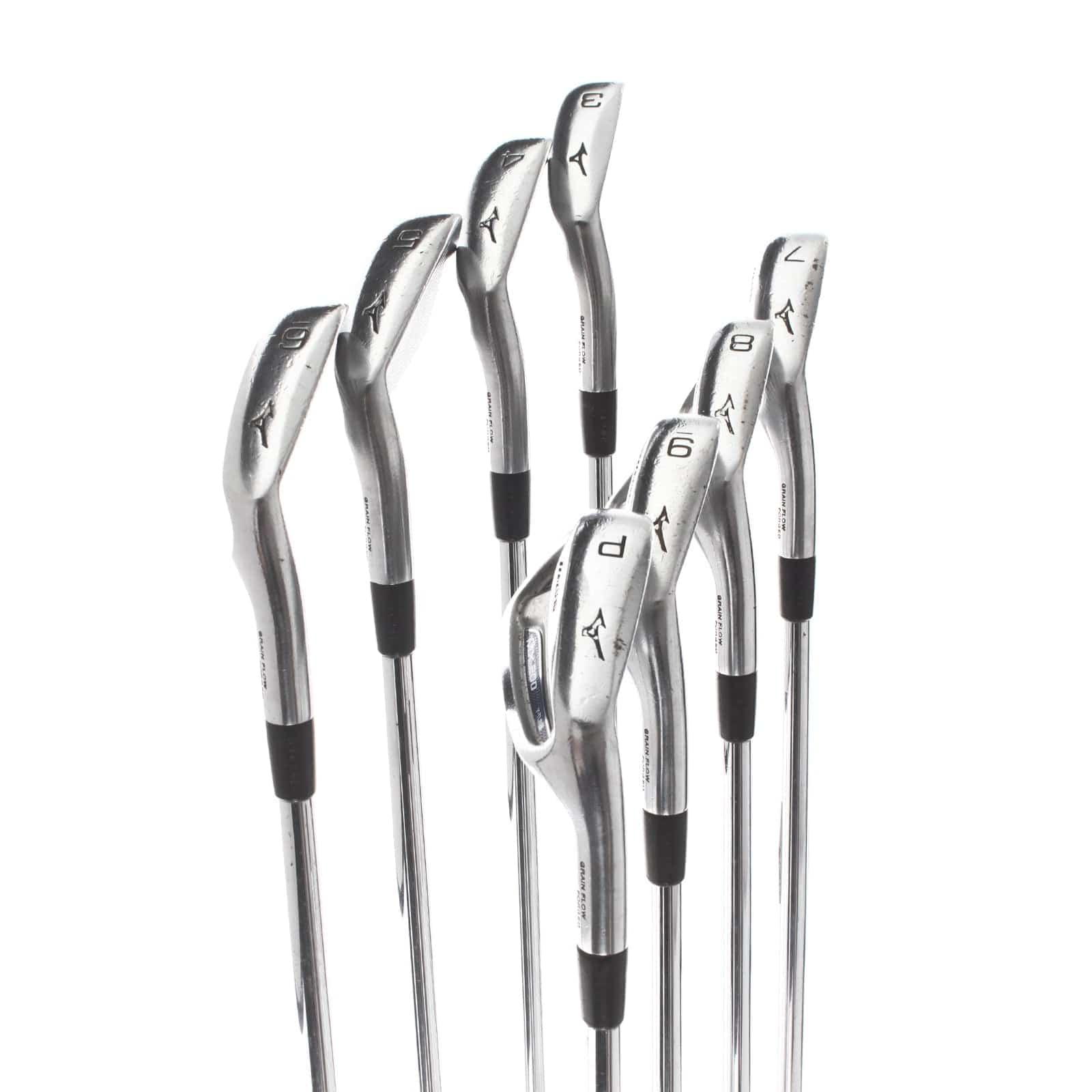 Mizuno MX-200 Steel Mens Right Hand Irons 3-PW Regular - Dynalite Gold - Image 3