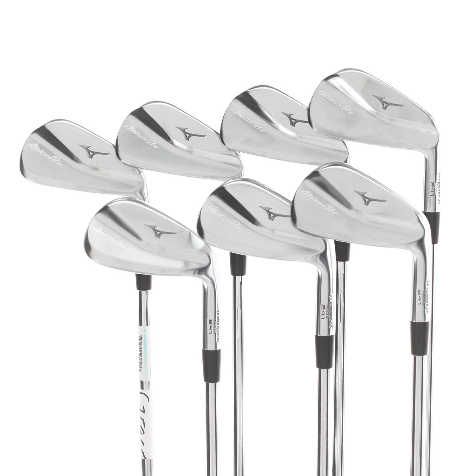 Mizuno Pro 241 Steel Mens Right Hand Irons 4-PW Stiff - NSPro 950GH Neo