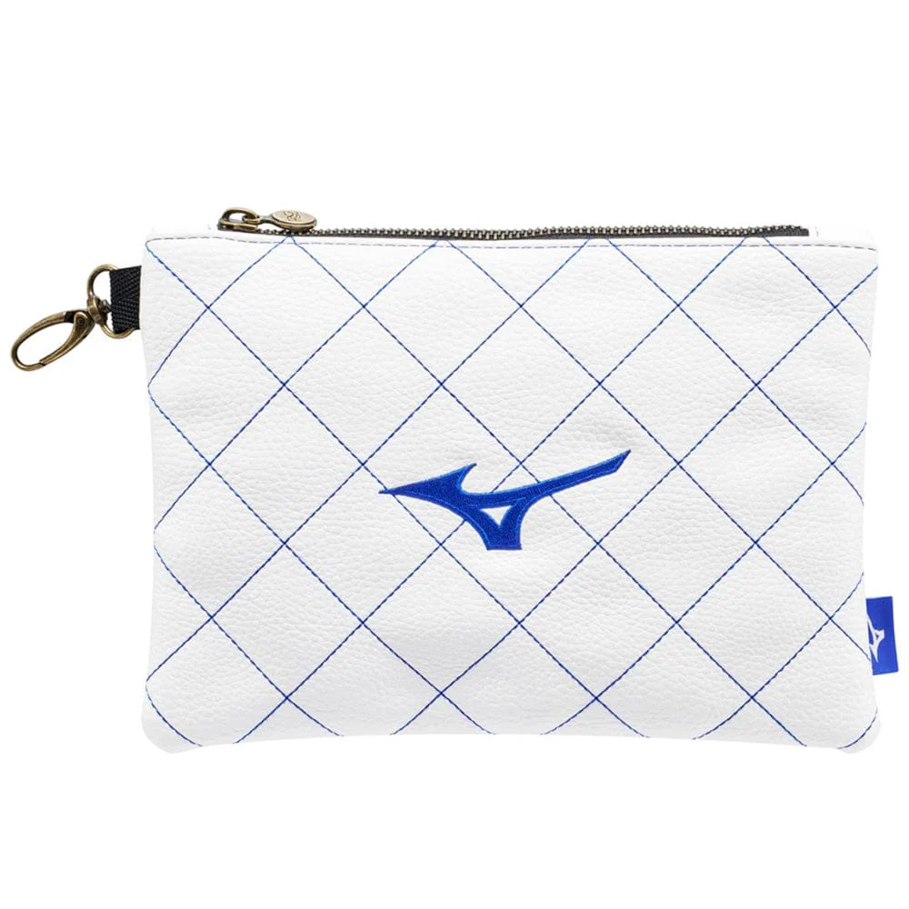 Mizuno Quilted Zip Tote - White