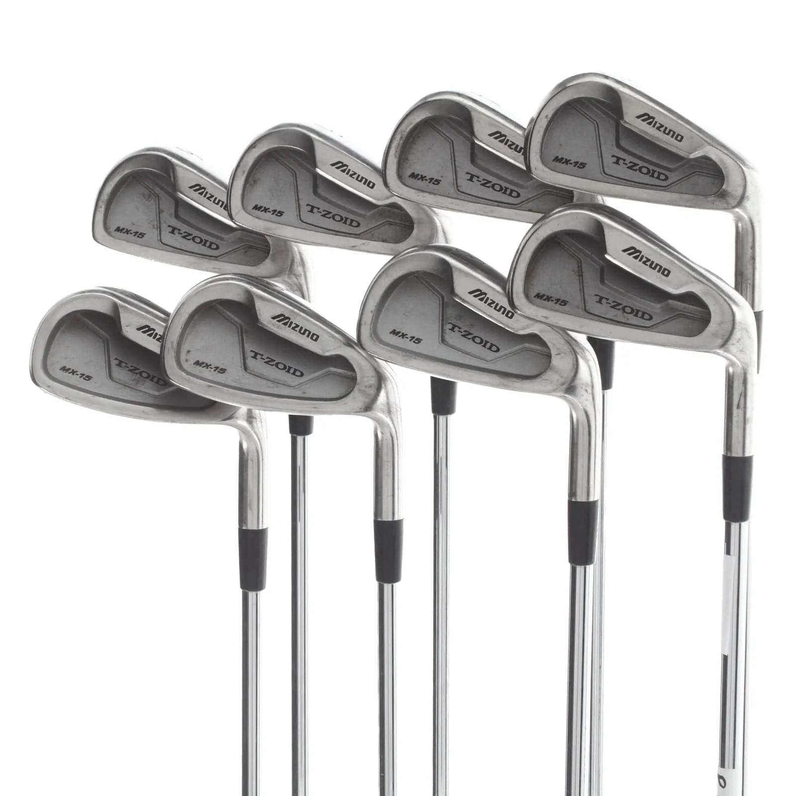 Mizuno T-Zoid MX-15 Steel Mens Right Hand Irons 3-PW - True Temper Dynaflex
