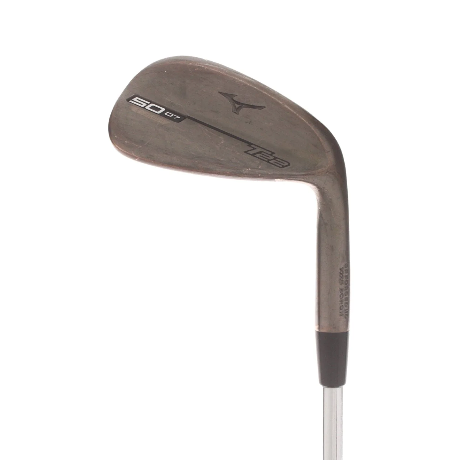 Mizuno T22 Steel Mens Right Hand Gap Wedge 50* Stiff - Dynamic Gold Tour Issue S400