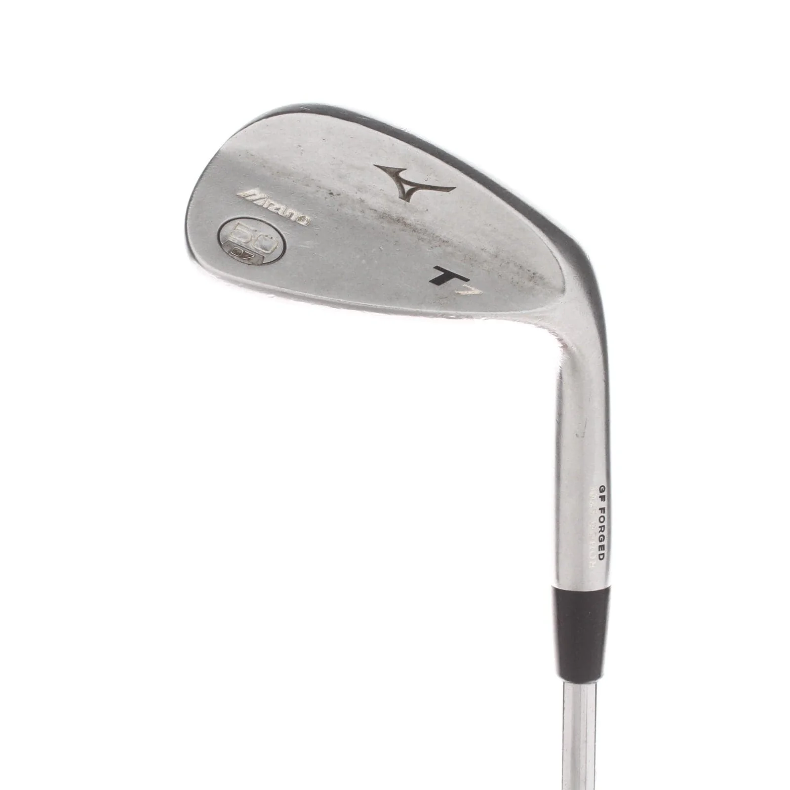 Mizuno T7 Steel Mens Right Hand Gap Wedge 50* 7 Bounce Extra Stiff - KBS Tour X