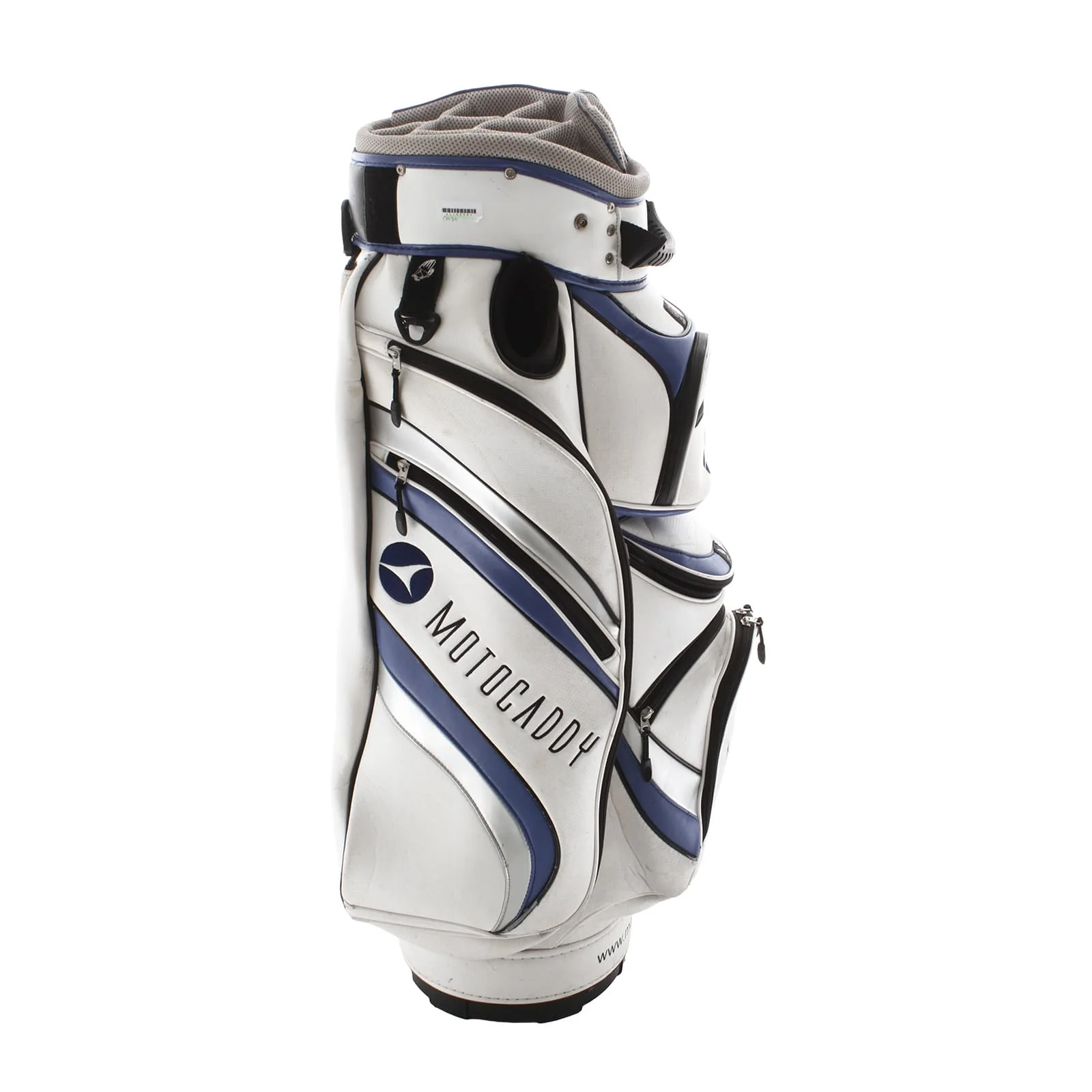 Motocaddy Cart Bag - White/Blue - Image 3
