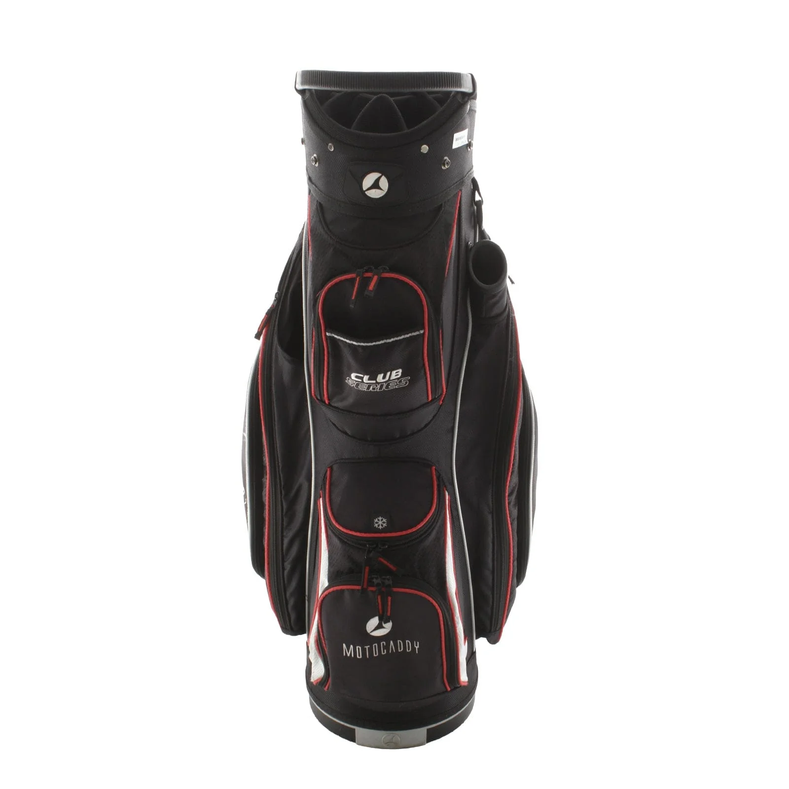 Motocaddy Club Series Cart Bag - Black/Grey/Red - Image 4