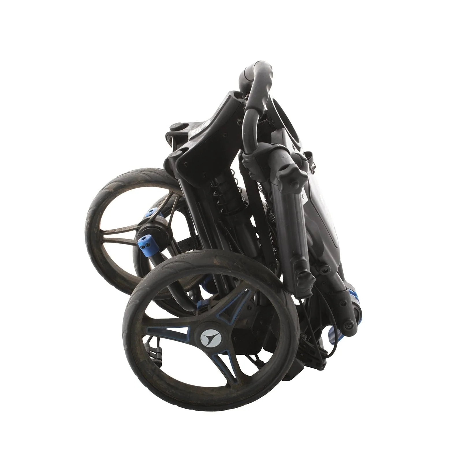 Motocaddy Cube 3 3-Wheel Push/Pull Trolley - Black/Blue - Image 5
