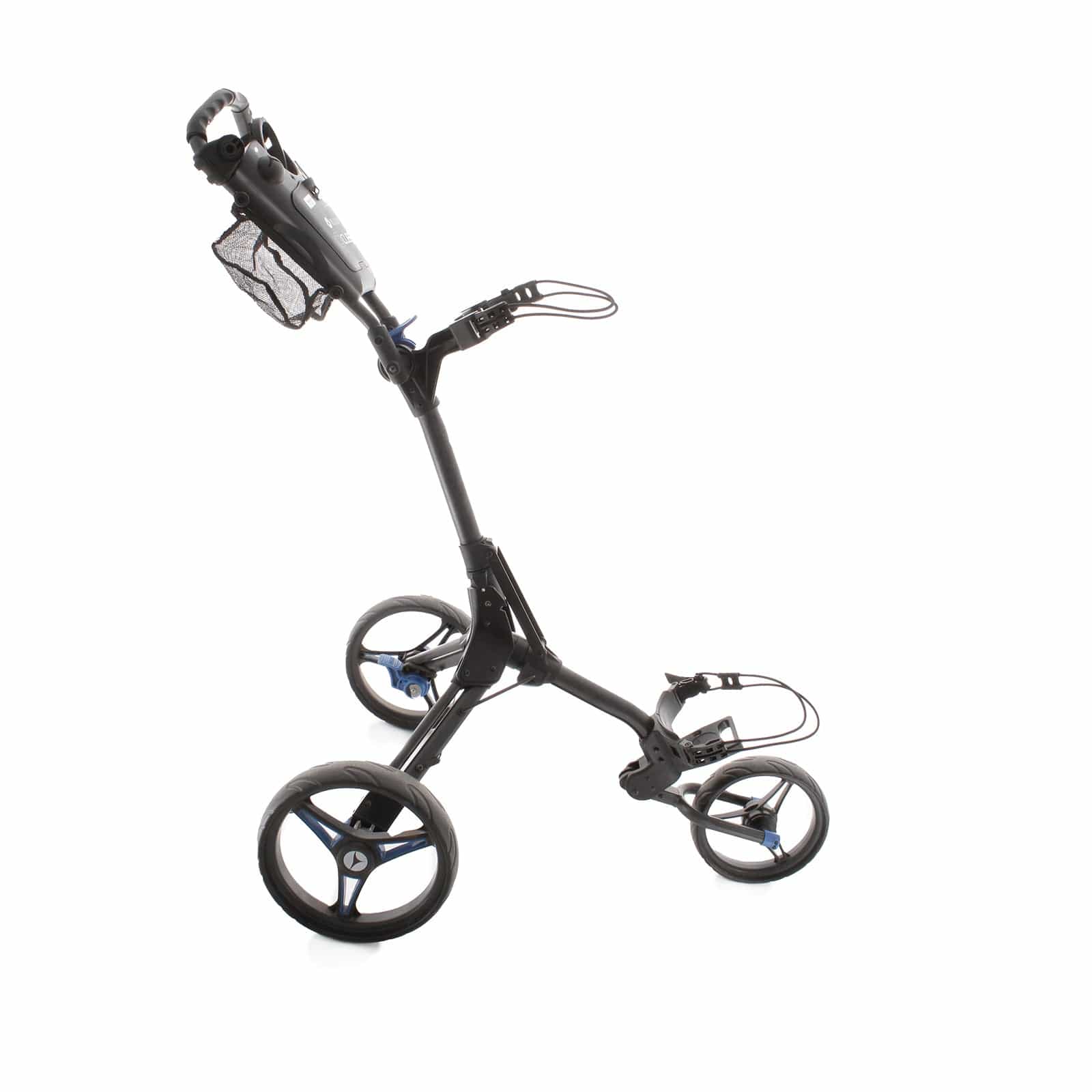 Motocaddy Cube 3-Wheel Push/Pull Trolley - Black/Blue - Image 3