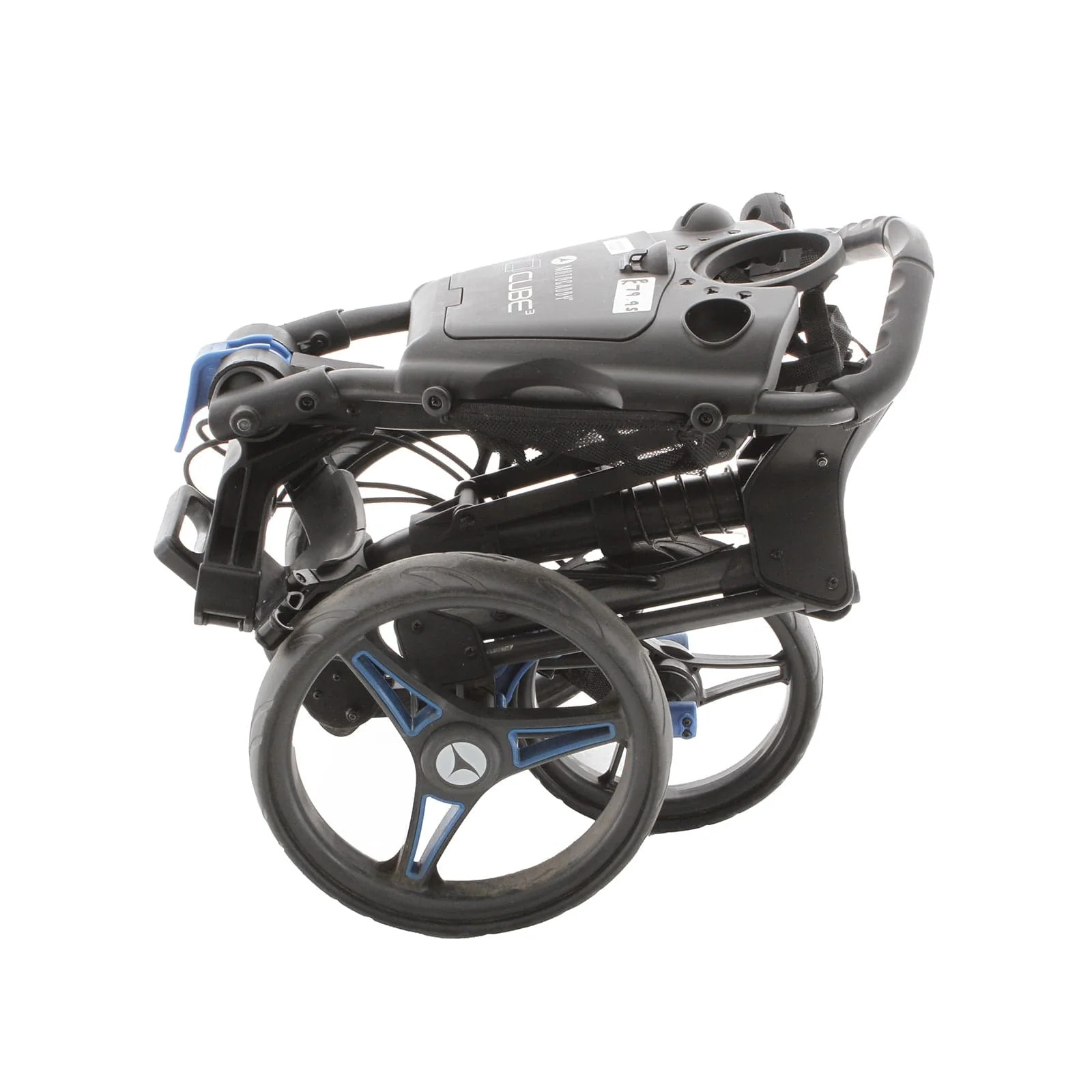 Motocaddy Cube 3-Wheel Push/Pull Trolley - Black/Blue - Image 5