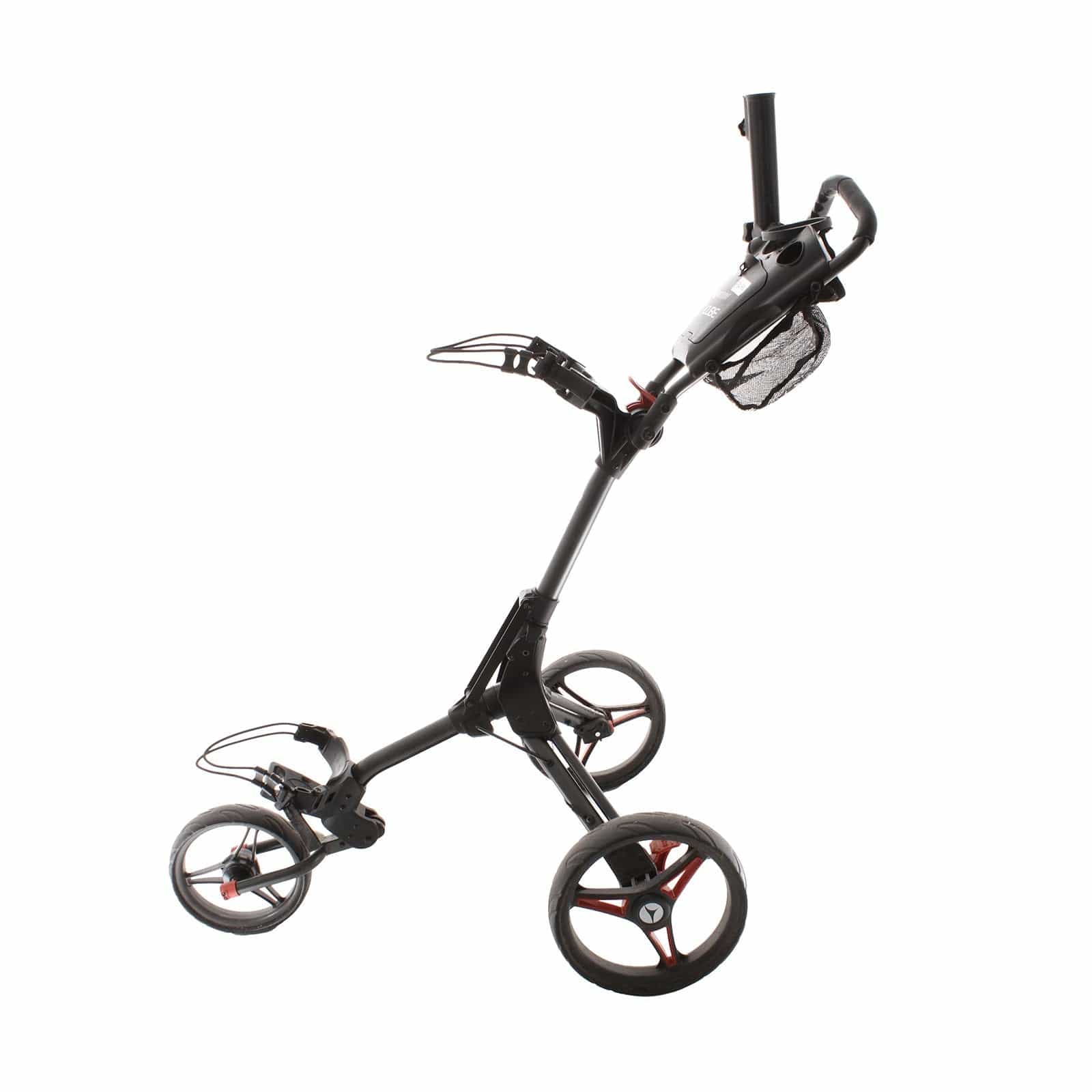 Motocaddy Cube 3-Wheel Push/Pull Trolley - Black/Red