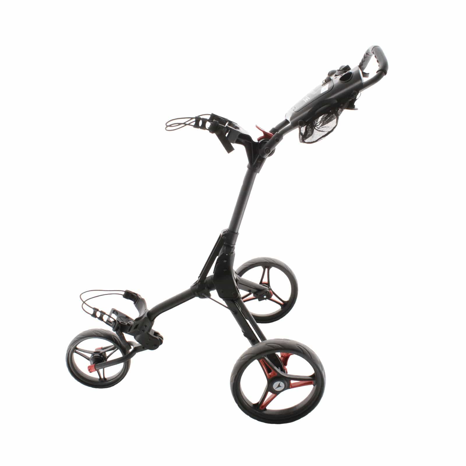 Motocaddy Cube 3-Wheel Push/Pull Trolley - Black/Red