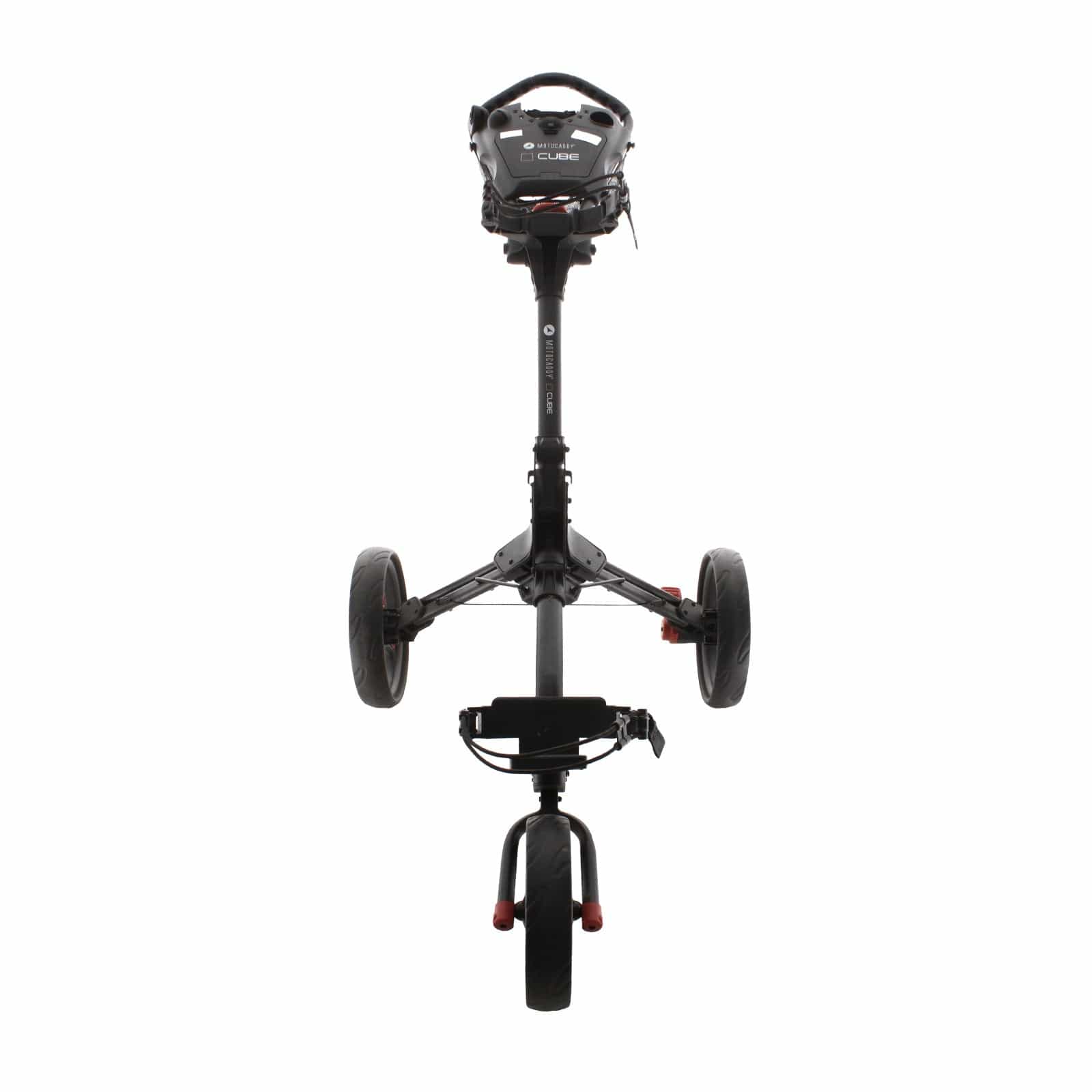 Motocaddy Cube 3-Wheel Push/Pull Trolley - Black/Red - Image 2