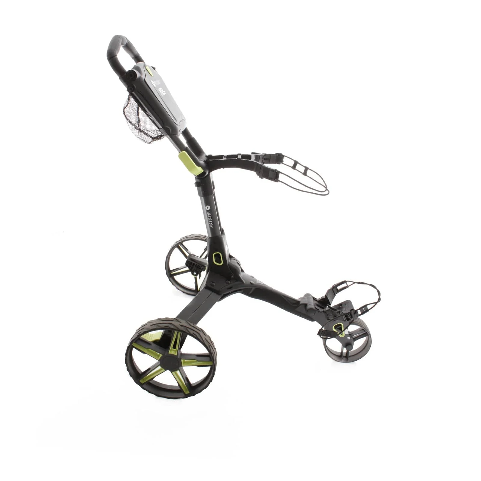 Motocaddy QB2 3-Wheel Push/Pull Trolley - Black/Green - Image 3