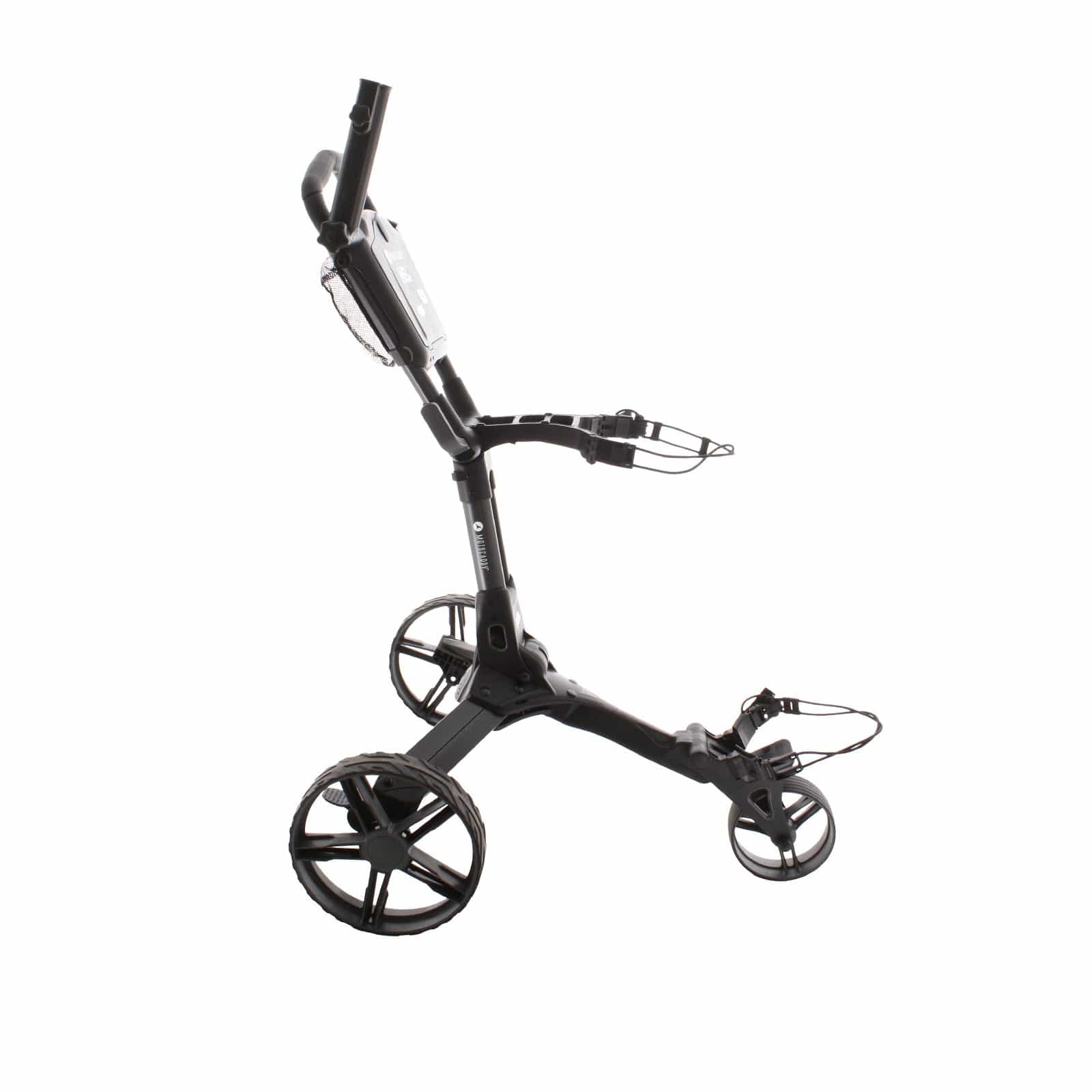 Motocaddy QB2 3-Wheel Push/Pull Trolley - Black - Image 3