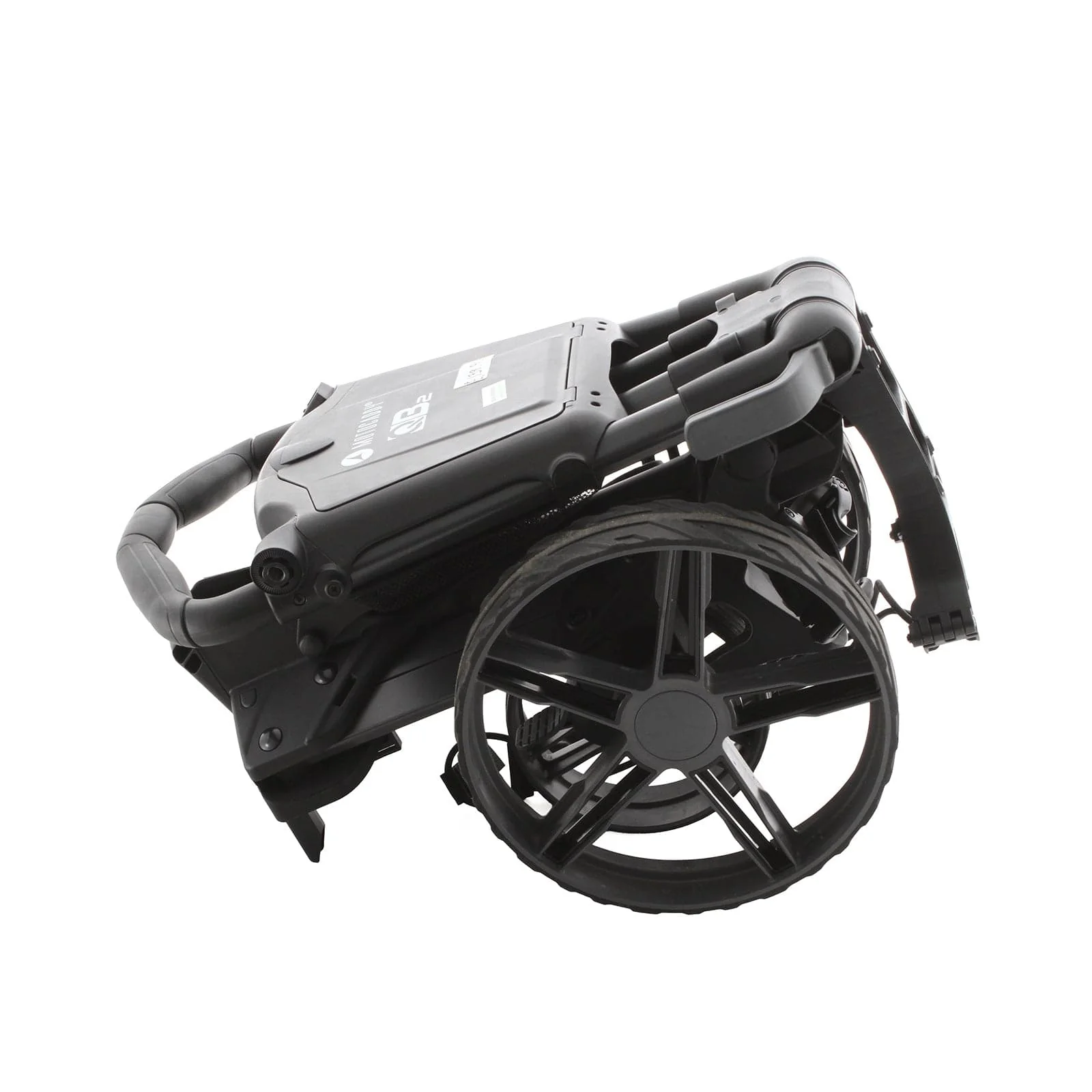 Motocaddy QB2 3-Wheel Push/Pull Trolley - Black - Image 5