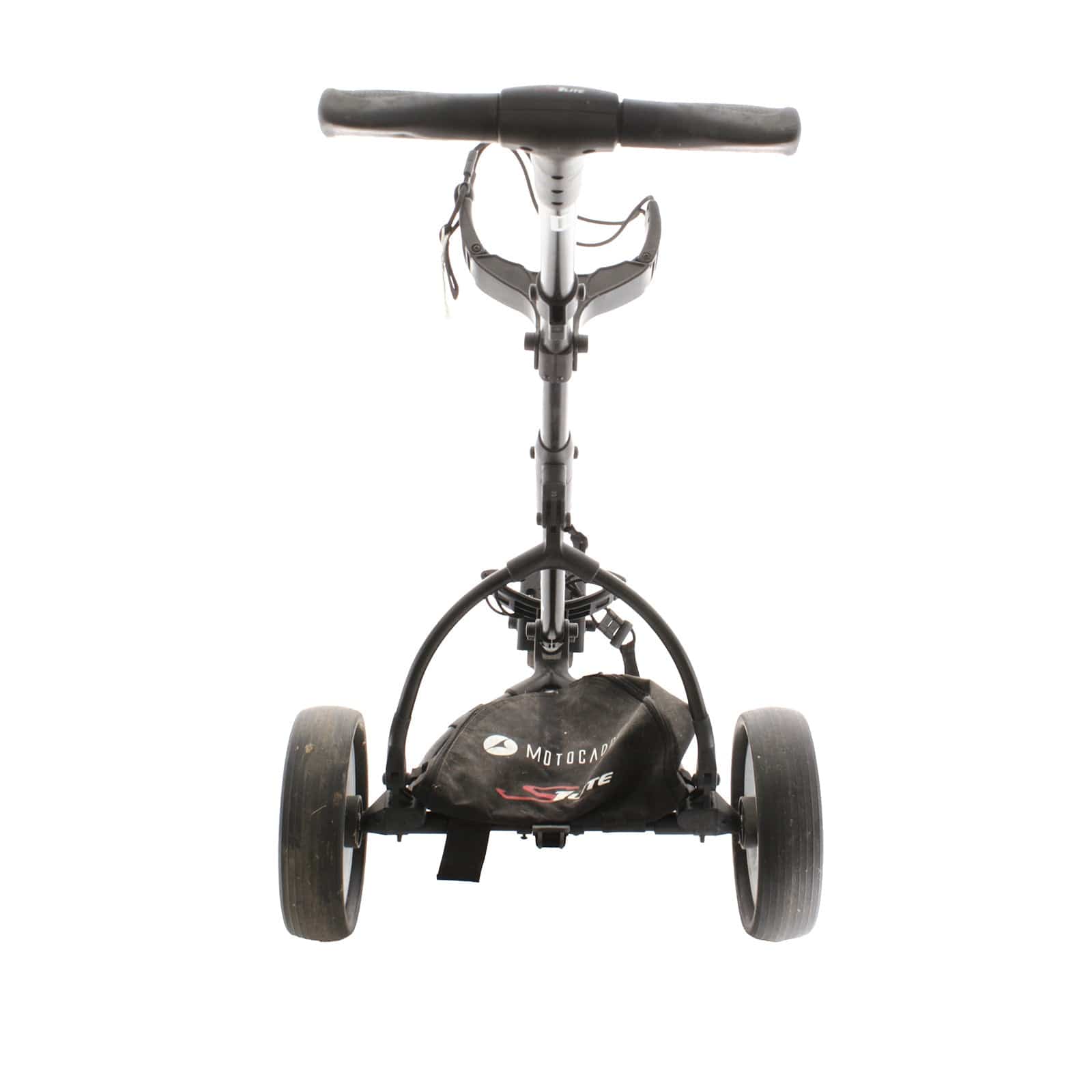 Motocaddy S1 Lite 3-Wheel Push/Pull Trolley - Black - Image 4