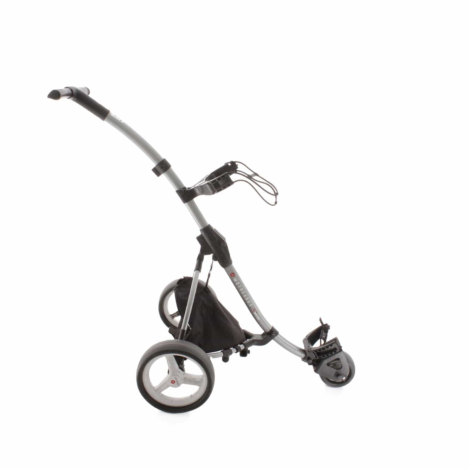 Motocaddy S1 Lite 3-Wheel Push/Pull Trolley - Silver/Black - Image 3