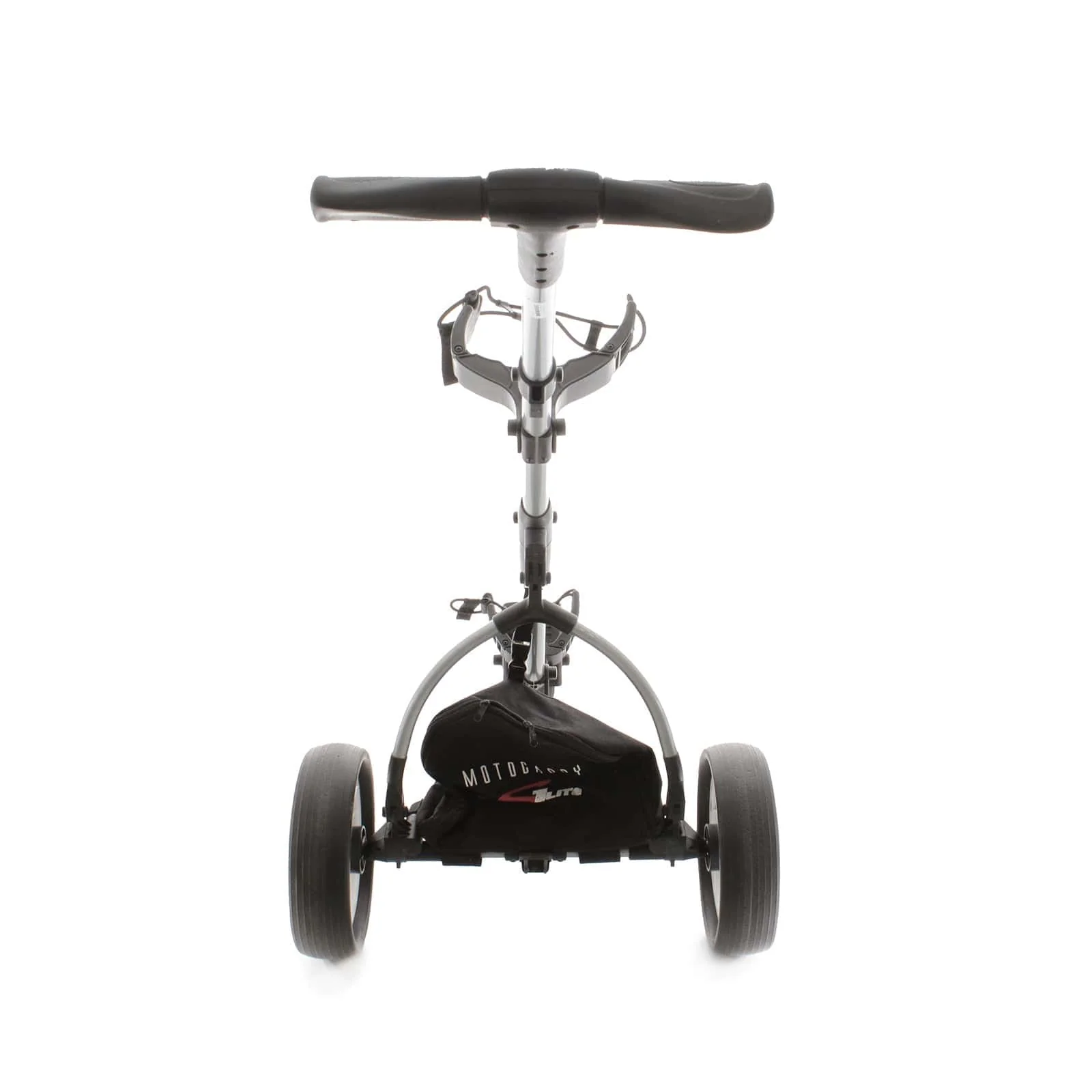 Motocaddy S1 Lite 3-Wheel Push/Pull Trolley - Silver/Black - Image 4