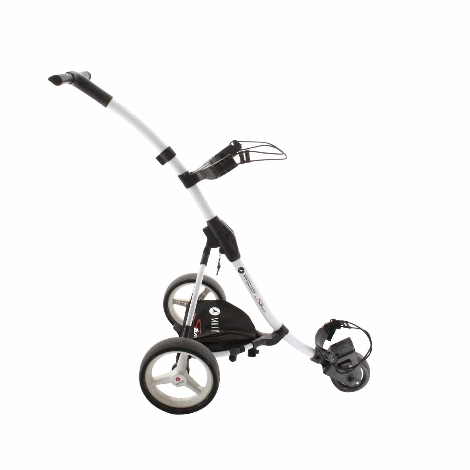 Motocaddy S1 Lite 3-Wheel Push/Pull Trolley - White - Image 3