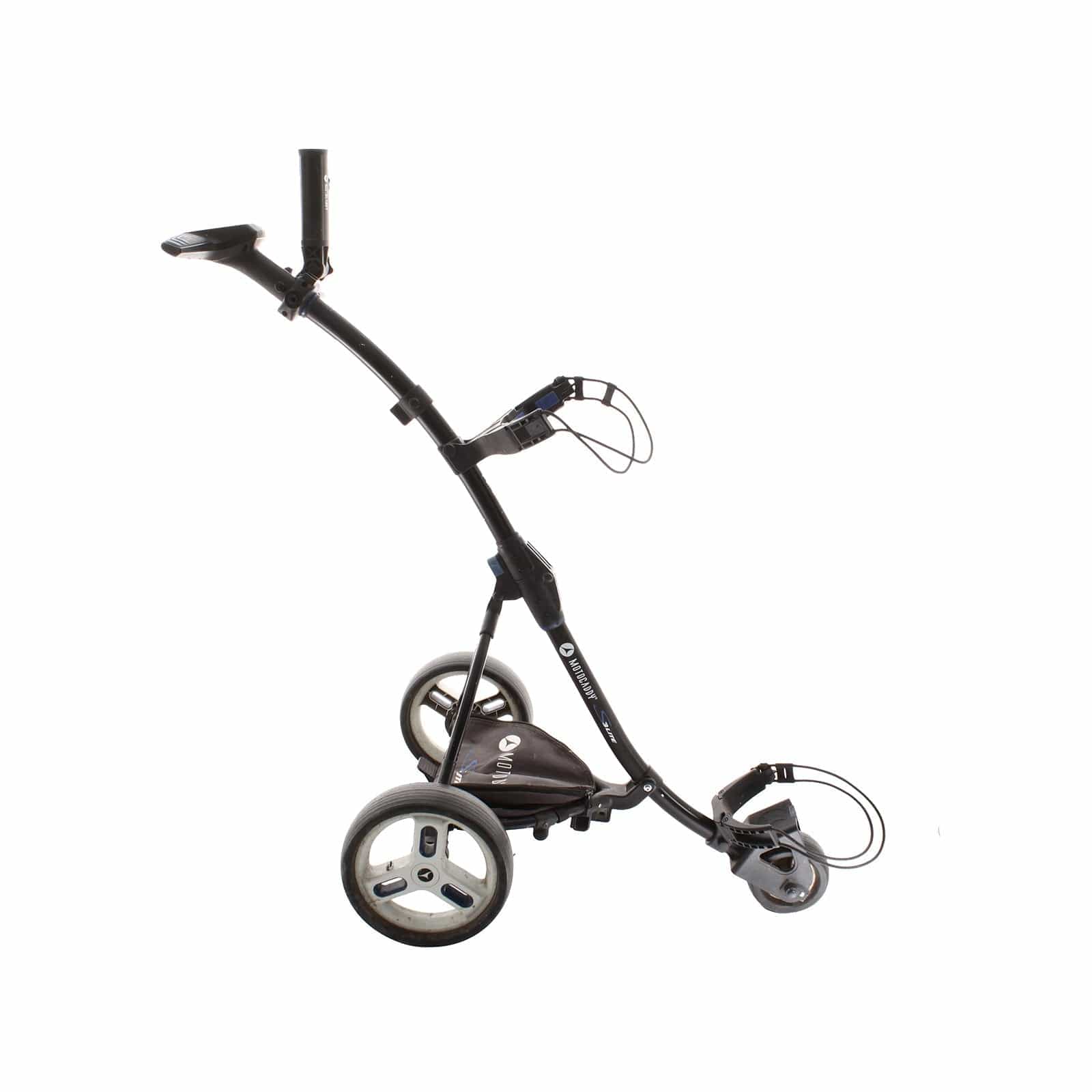 Motocaddy S3 Lite 3-Wheel Push/Pull Trolley - Black - Image 3