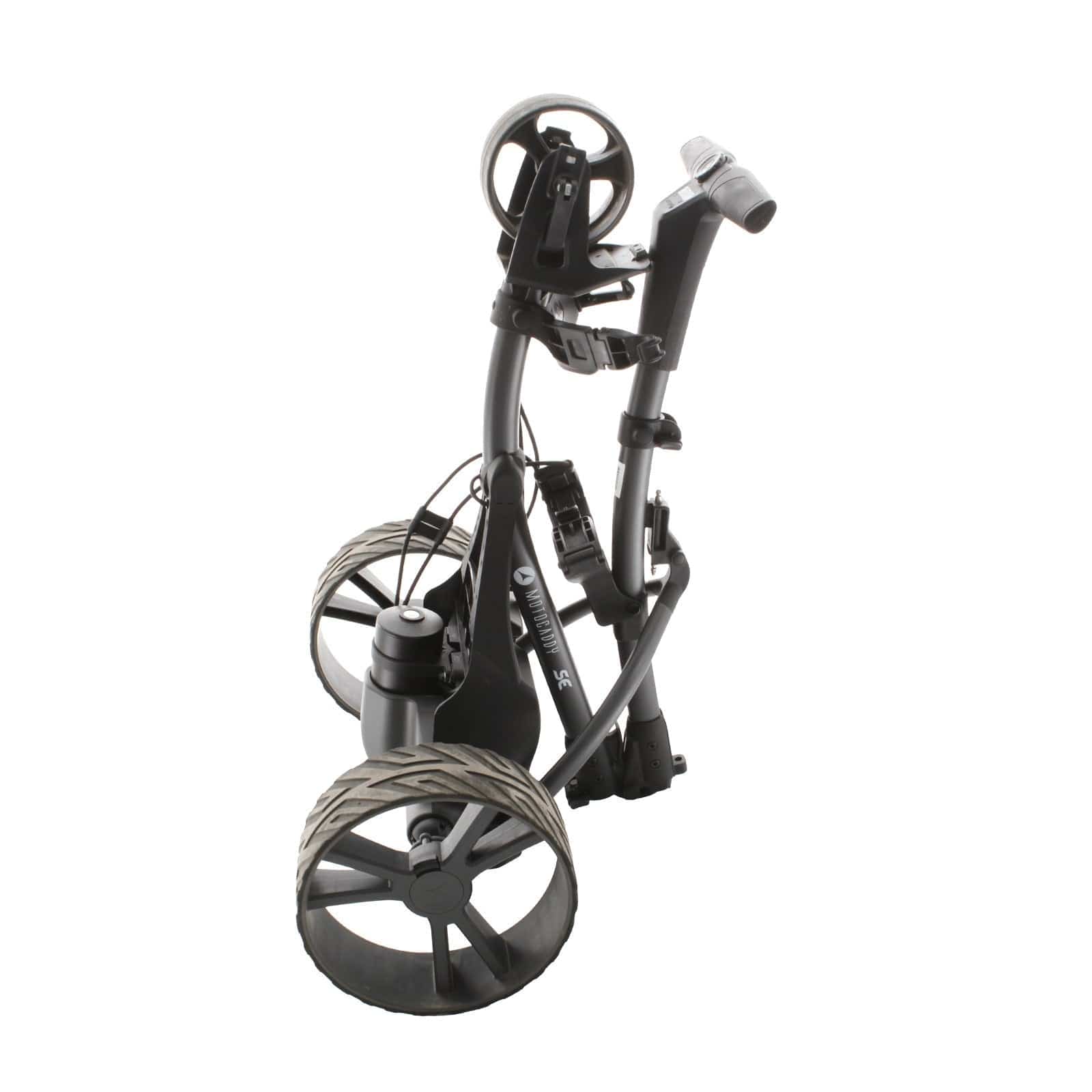 Motocaddy SE 3-Wheel Electric Trolley 18 Hole Lead Acid - Gunmetal - Image 5